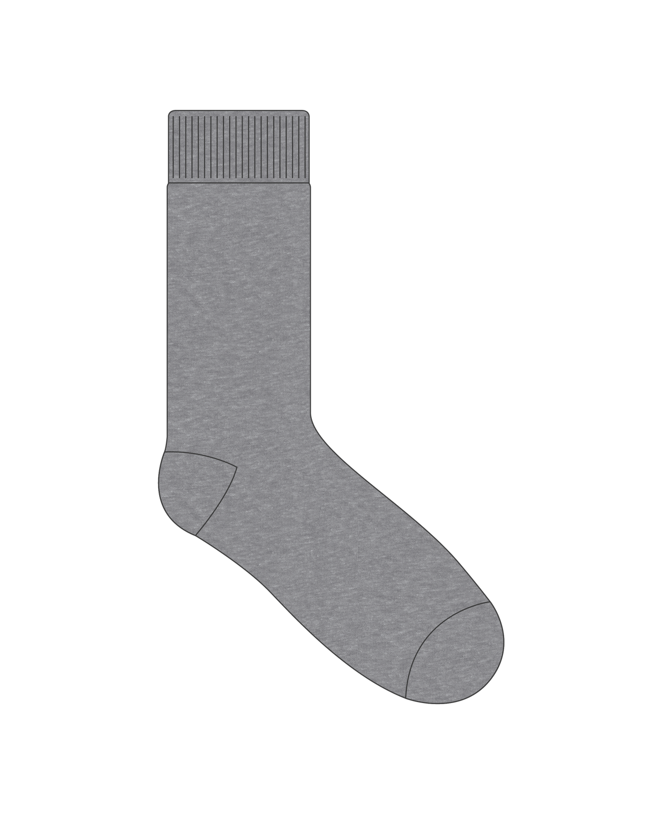 Jack & Jones Socks -Light Grey Melange - 12059471