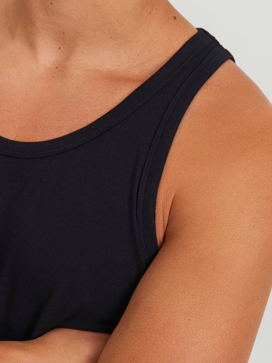 Stretch Fit O-Neck Tank Top | Jack & Jones