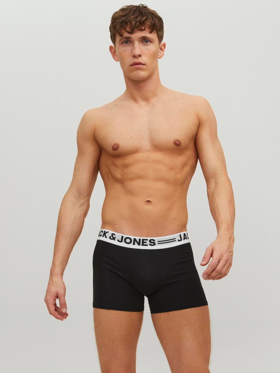 3-pack Plain Boxers | Jack & Jones