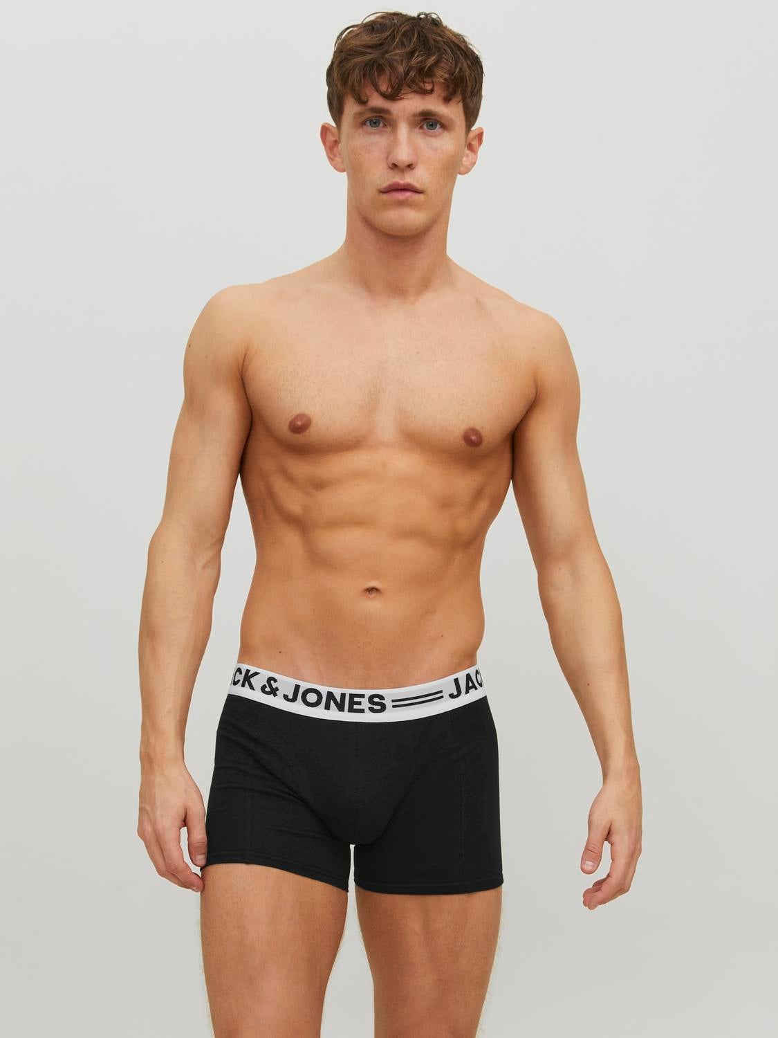 3-pack Plain Boxers | Jack & Jones