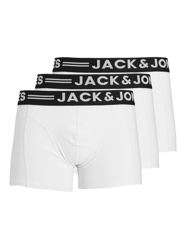 Jack & Jones 3-pack Plain Boxers - 12081832