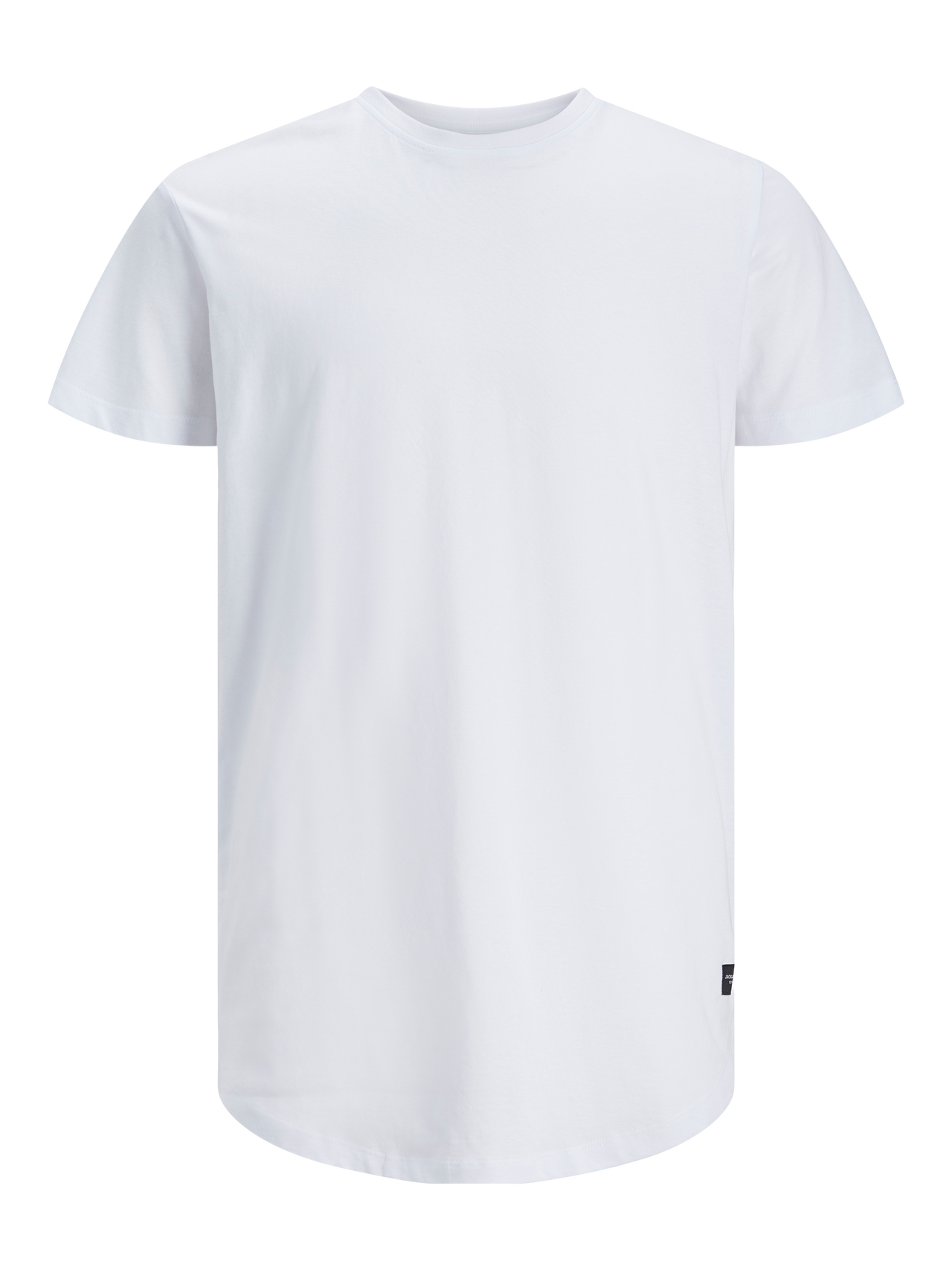 Jack & Jones Long Line Fit O-Neck Noa T-Shirt -White - 12113648