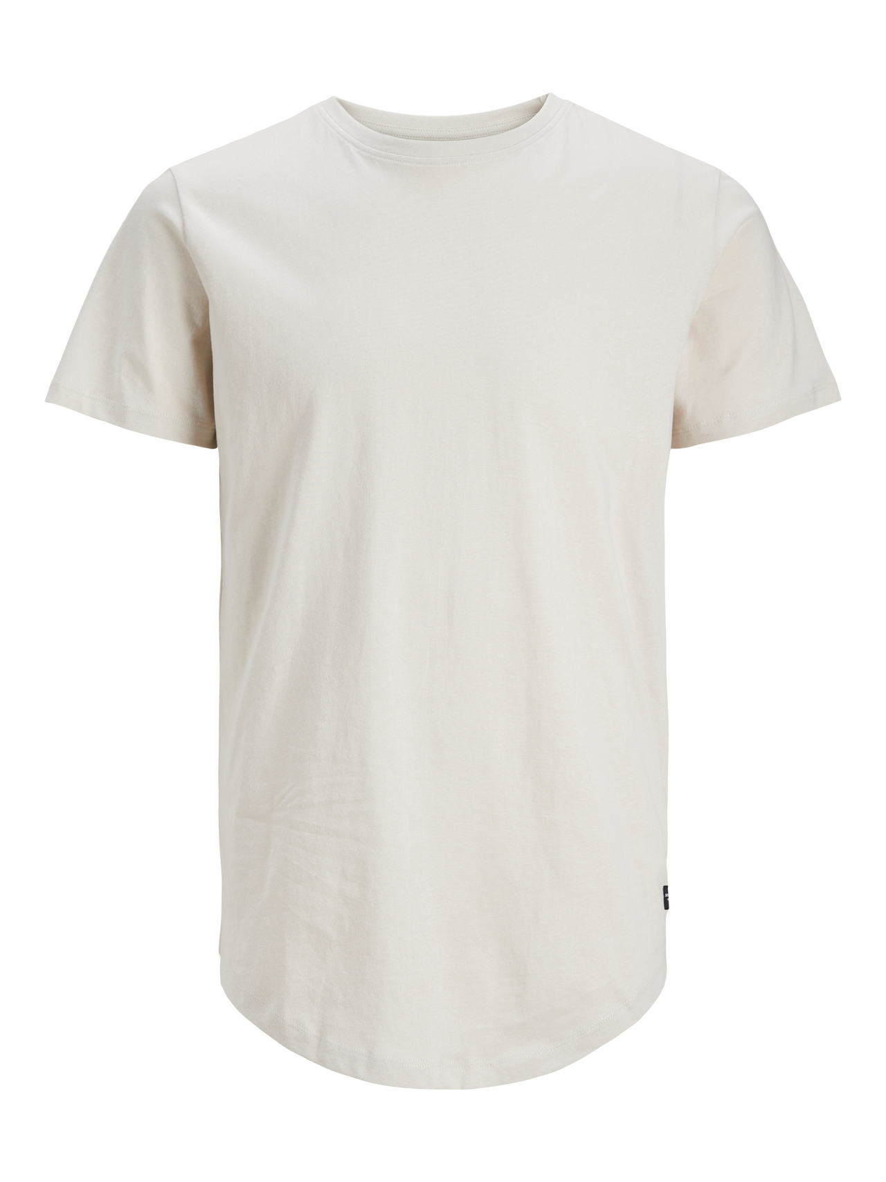 Jack & Jones Long Line Fit O-Neck Noa T-Shirt -Moonbeam - 12113648