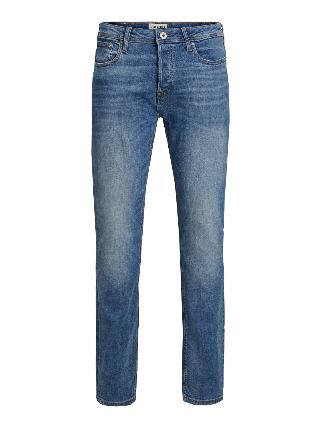 Jack & Jones Slim Straight Fit Jeans -Blue Denim - 12146866