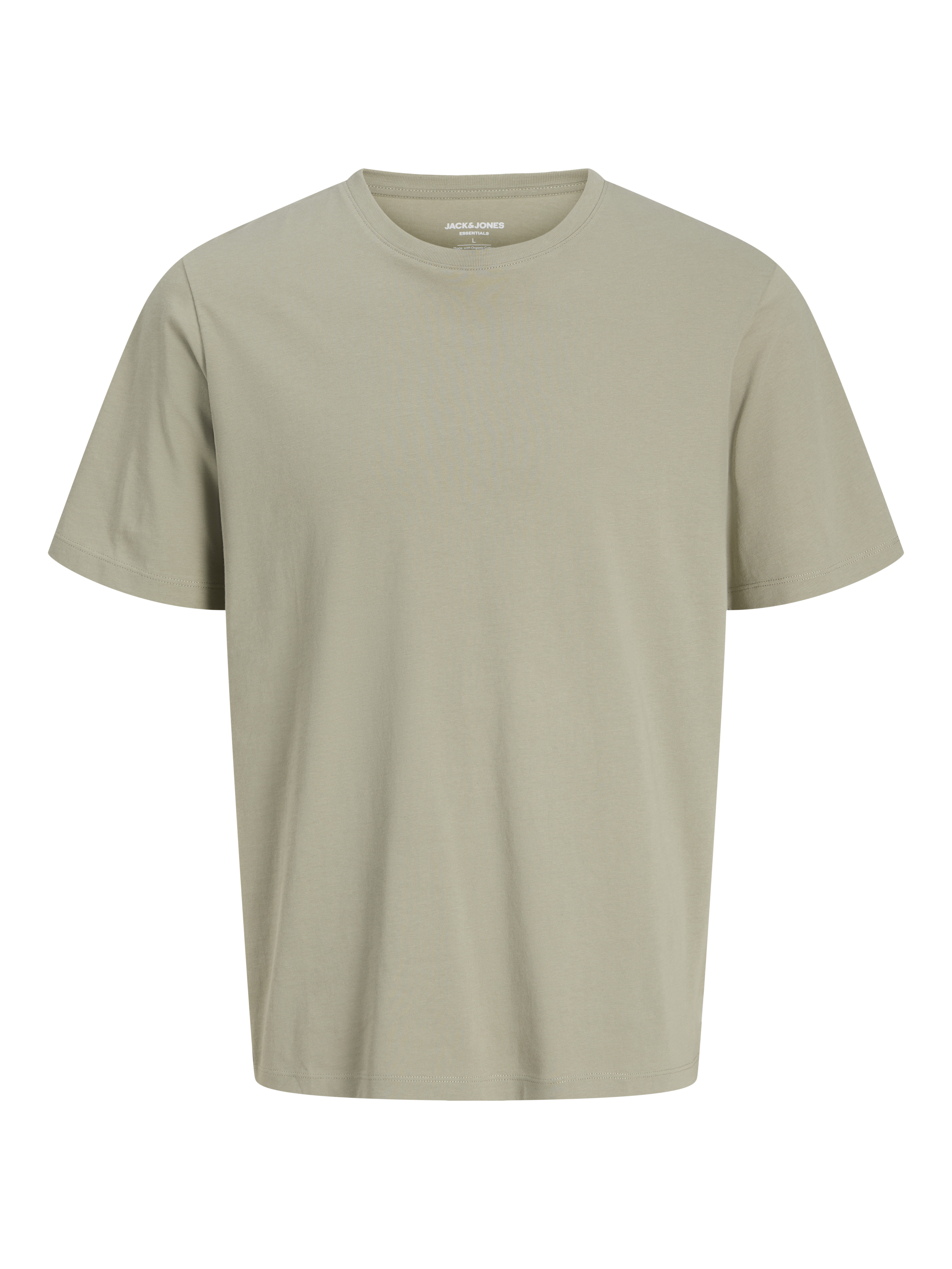 Standard Fit O-Neck T-Shirt | Medium Brown | Jack & Jones® Standard Fit O-Neck T-Shirt | Medium Brown | Jack & Jones®