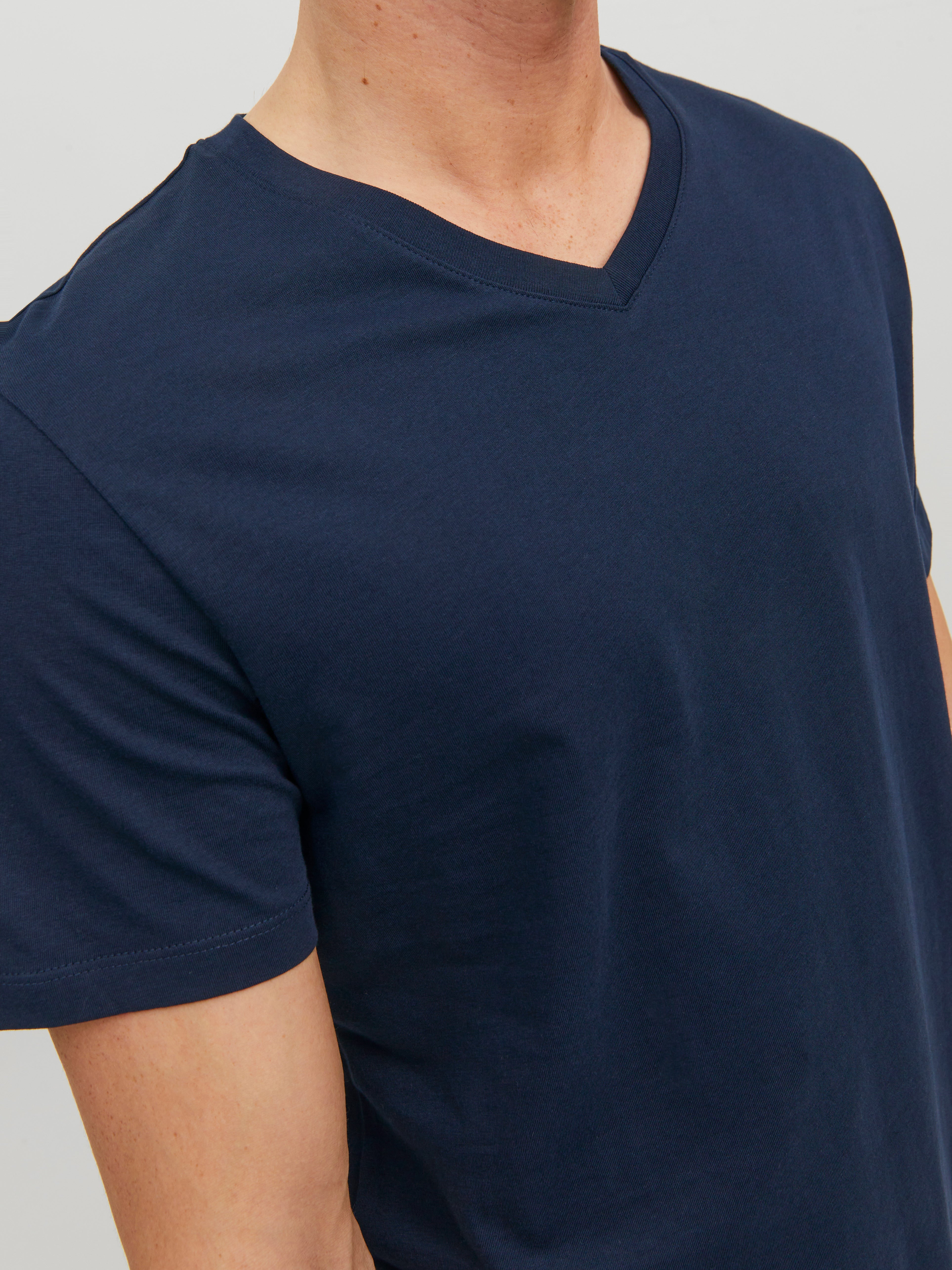 Standard Fit V-Neck T-Shirt | Jack & Jones