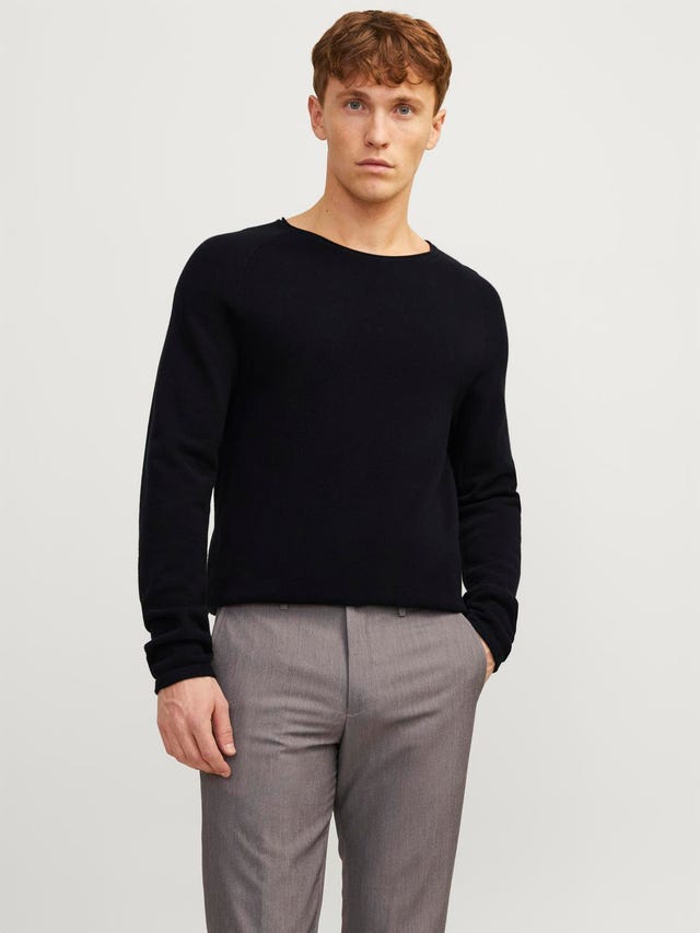 Jack & Jones Regular Fit O-Neck Sweater - 12157321