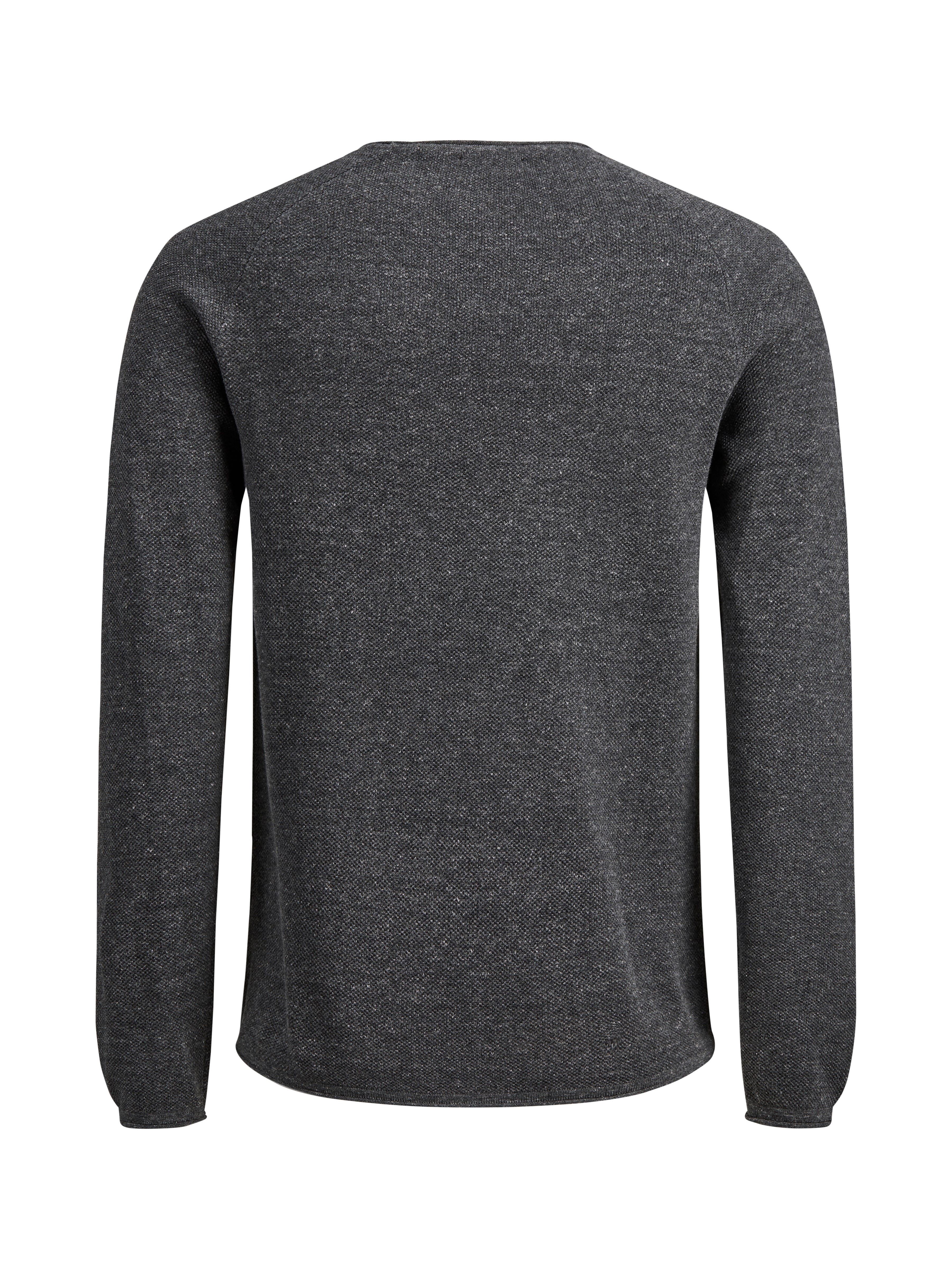 Black shirt grey sweater best sale