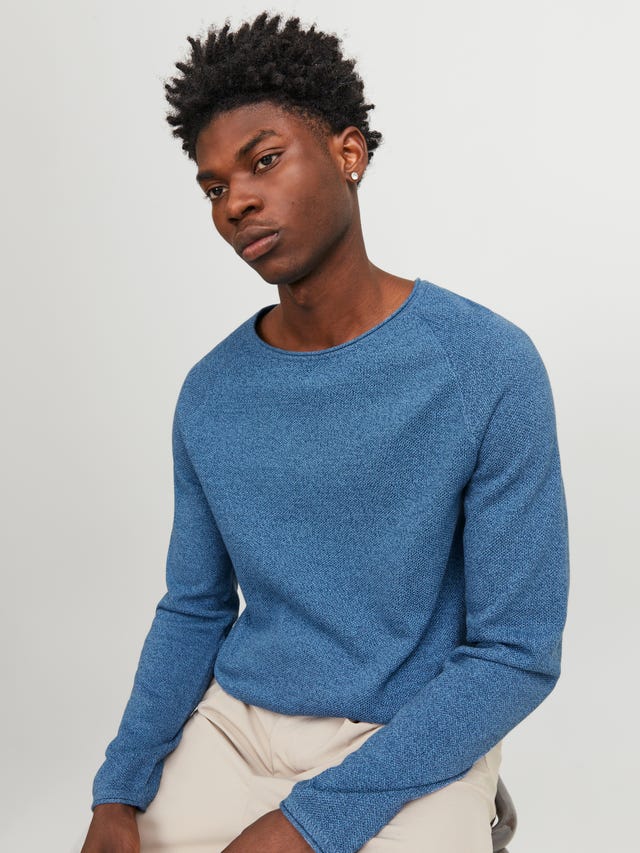 Jack & Jones Regular Fit O-Neck Sweater - 12157321