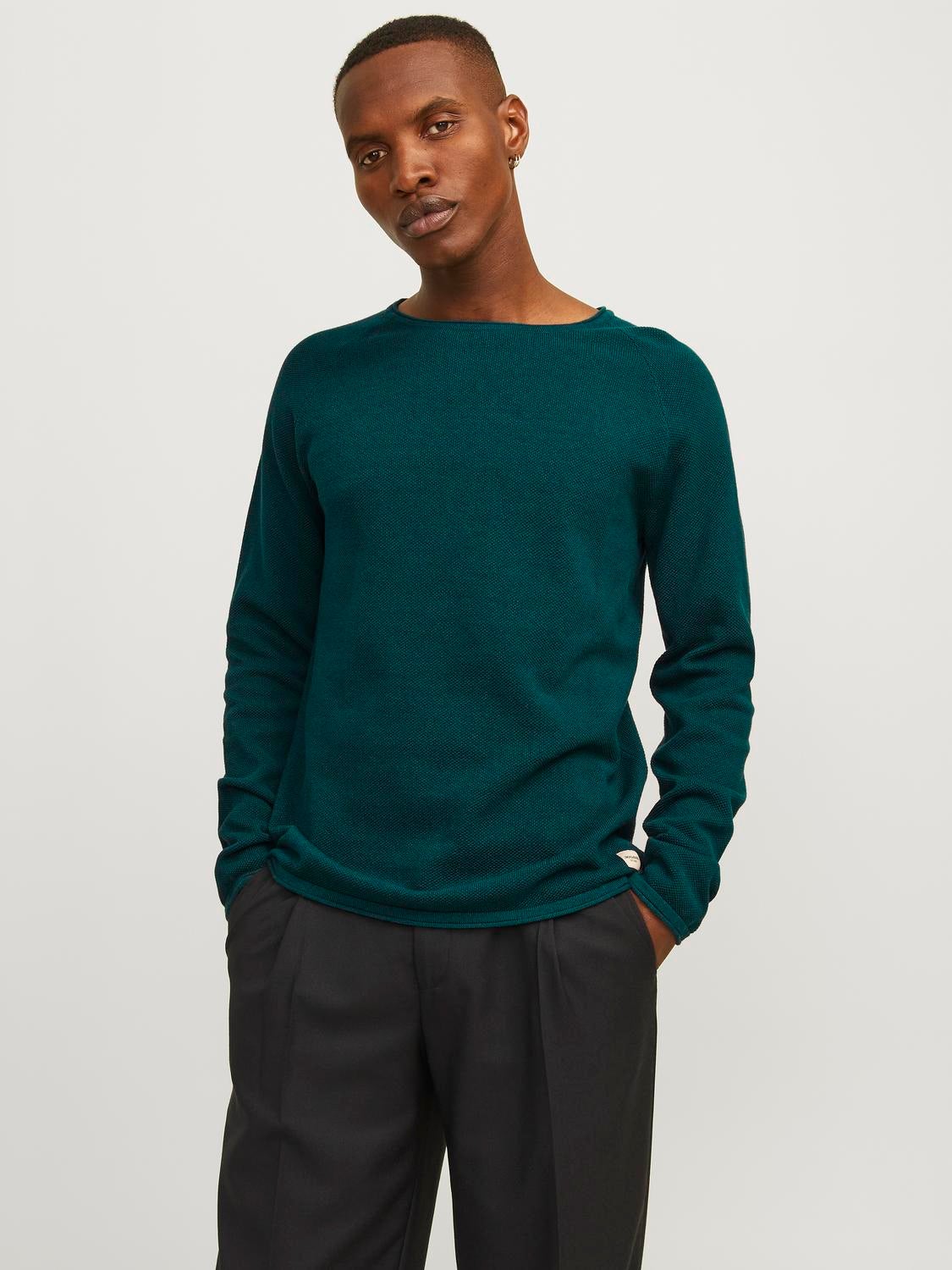 Regular Fit O-Neck Hill Sweater