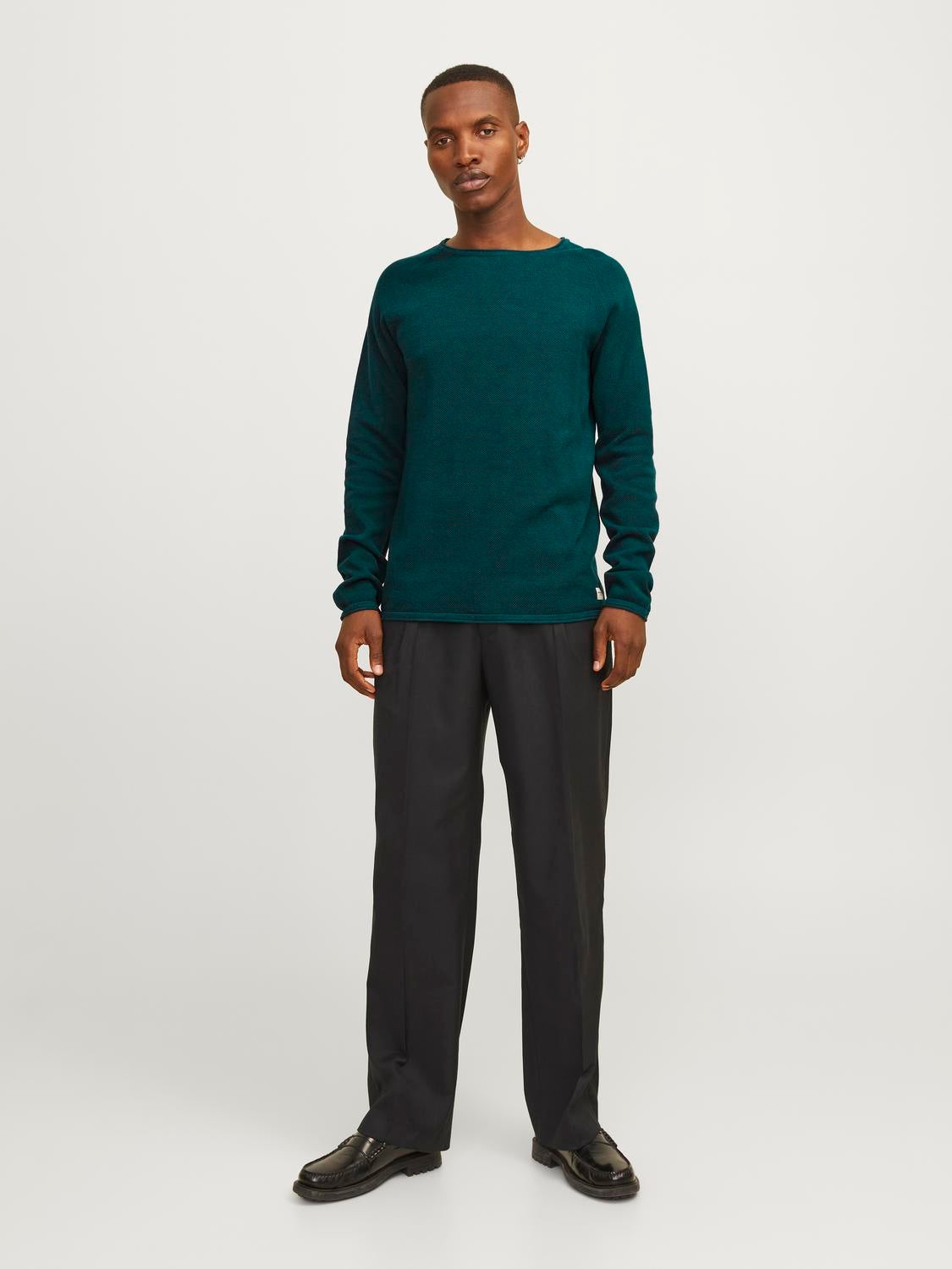 Deep teal sweater hotsell