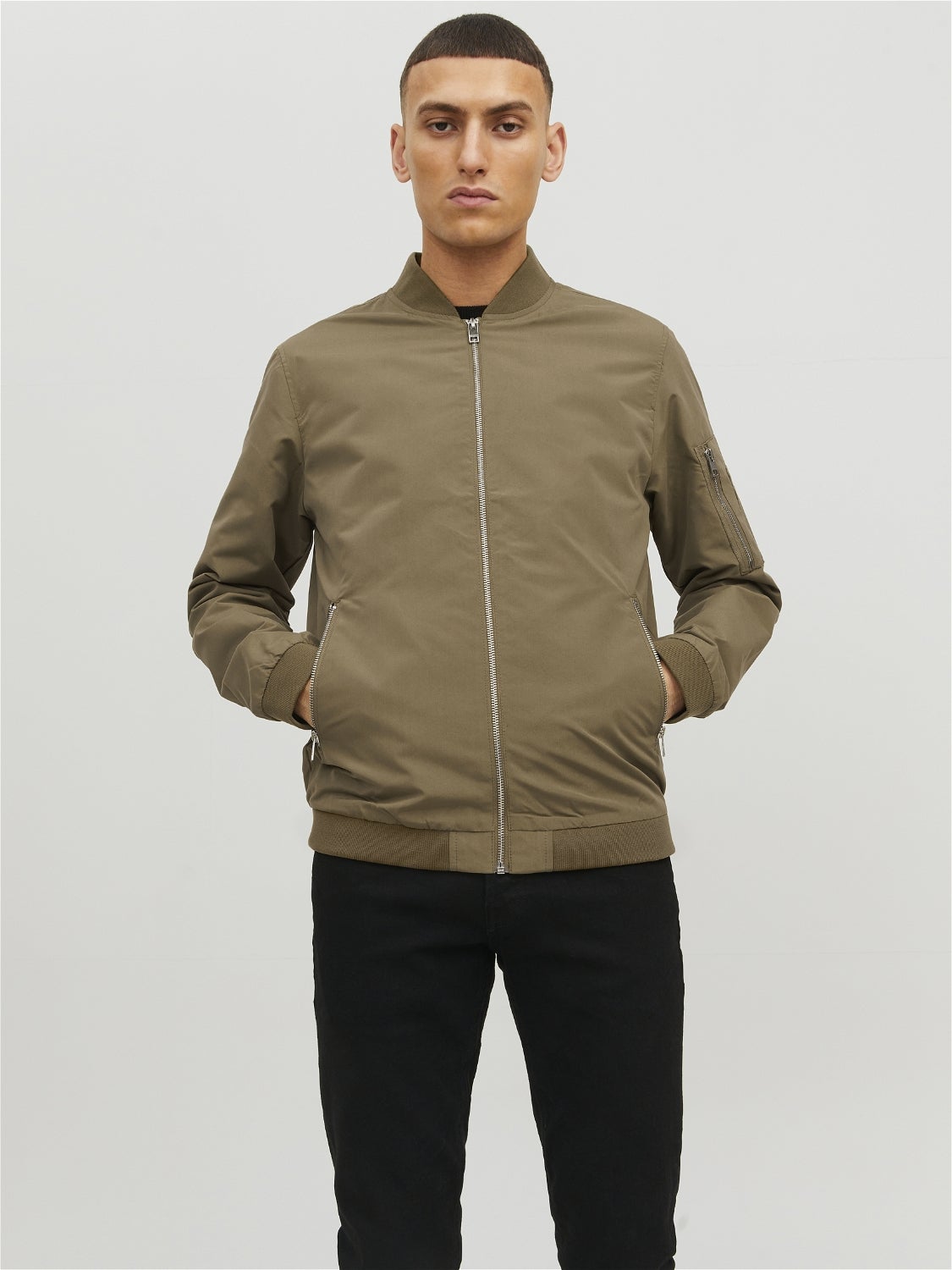 Regular Fit Baseball Bomber Jacket | Jack & Jones