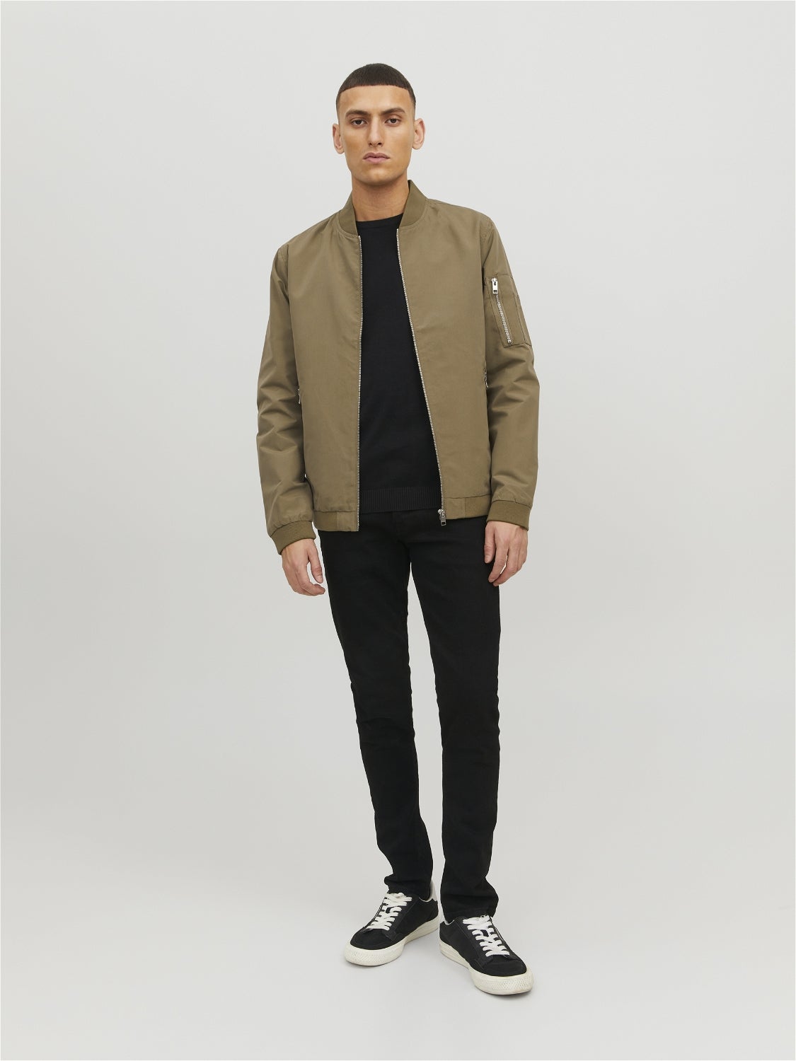 Regular Fit Baseball Bomber Jacket | Jack & Jones