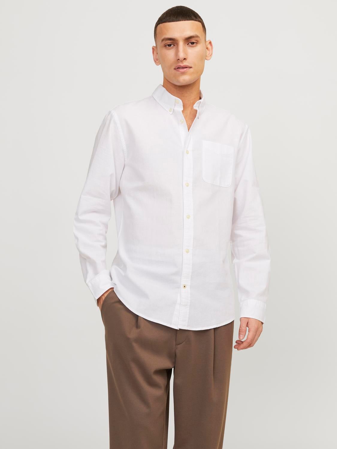 Jack jones Slim Fit Shirt White l