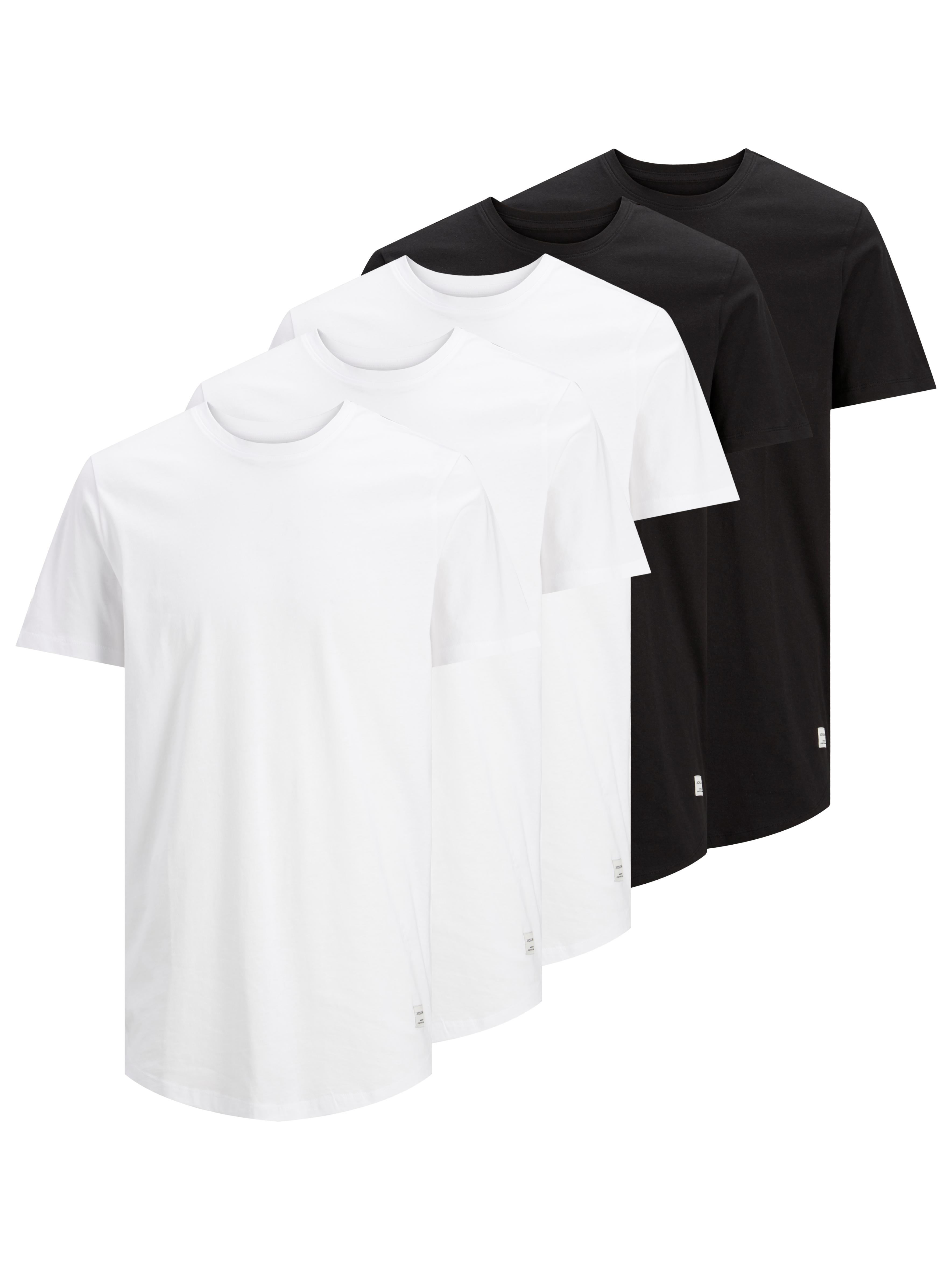 Long Line Fit O-Neck T-Shirt | Jack & Jones