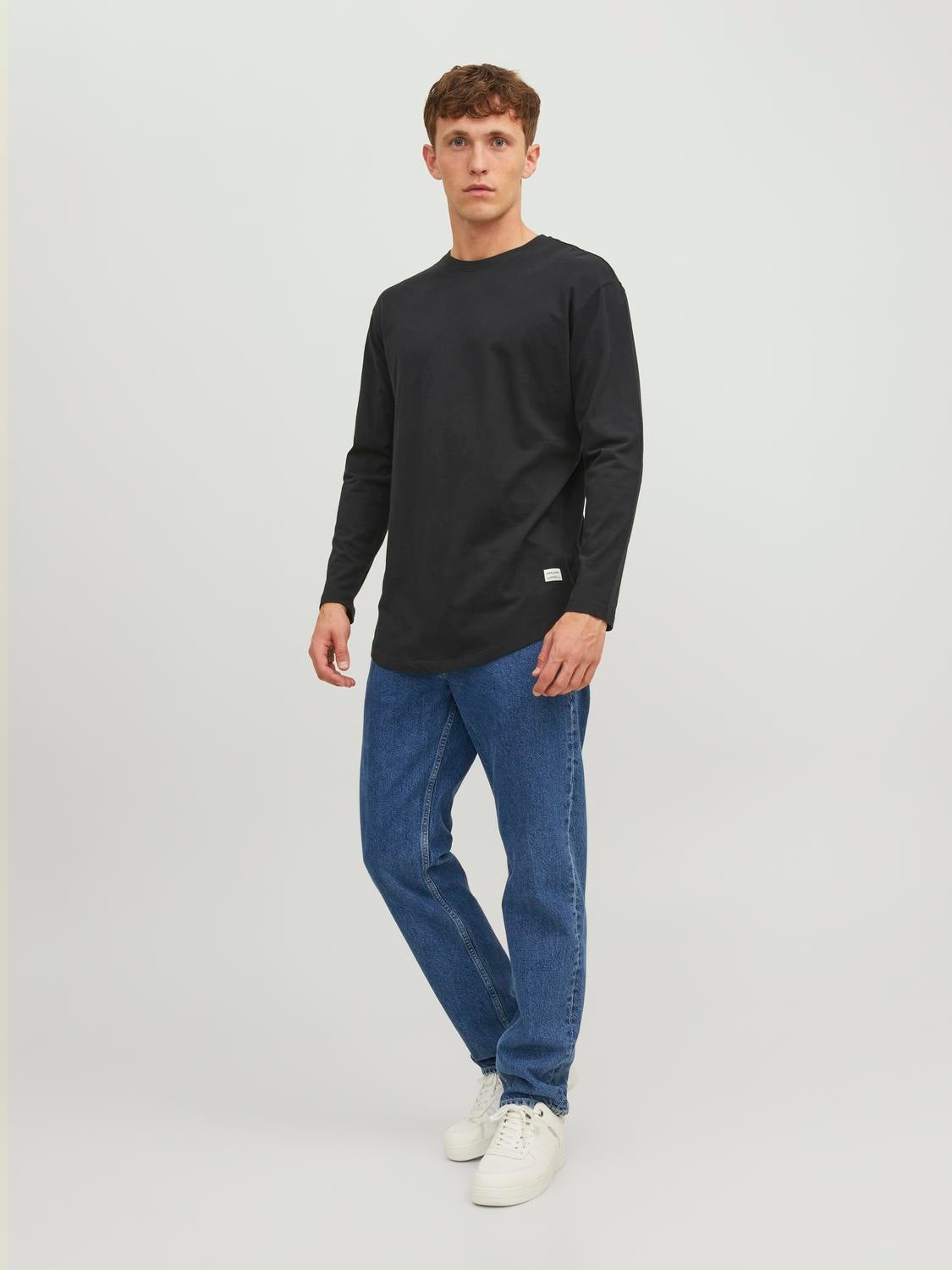 Long Line Fit O-Neck Noa T-Shirt | Jack & Jones