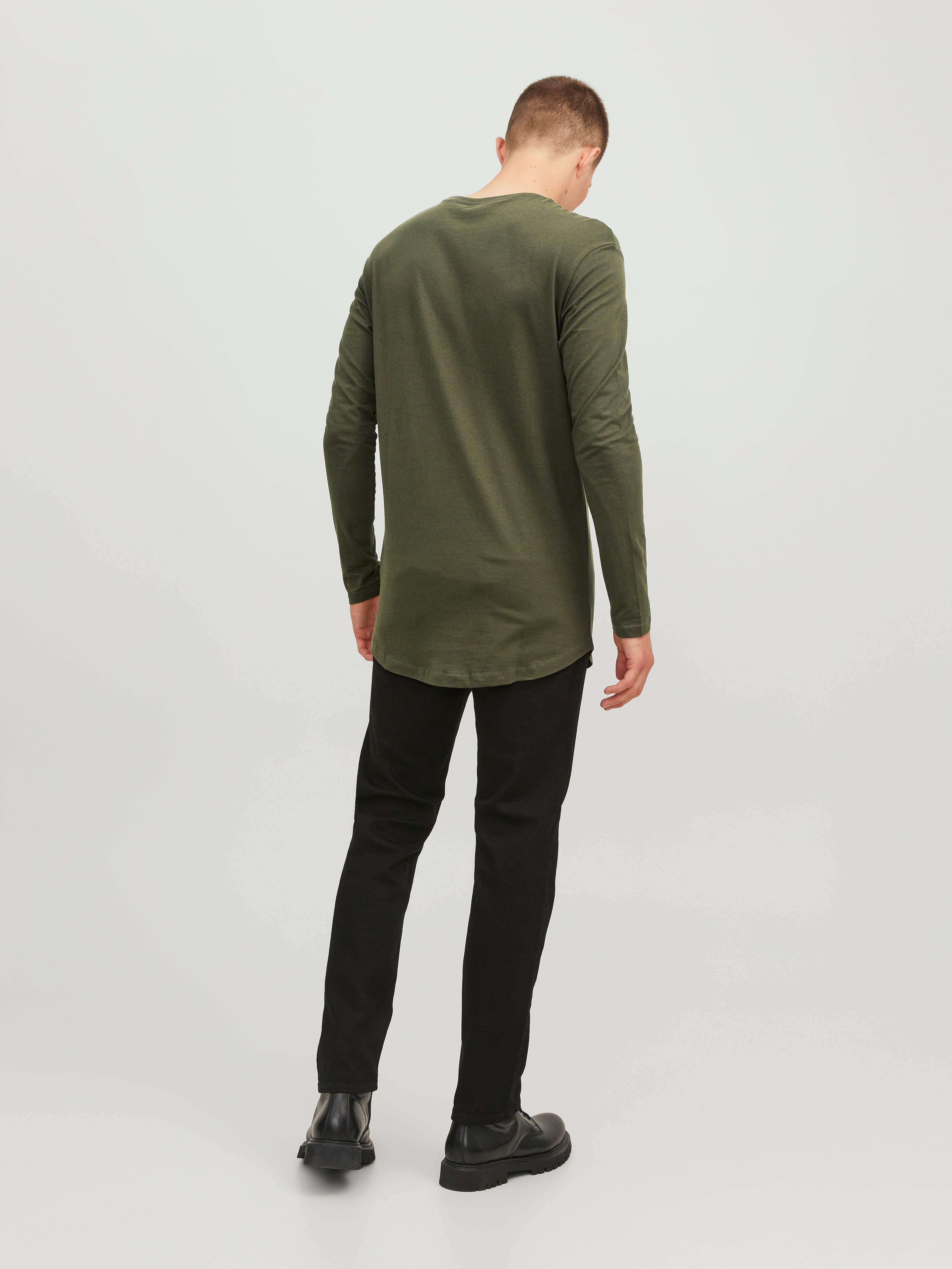 Long Line Fit O-Neck Noa T-Shirt | Jack & Jones