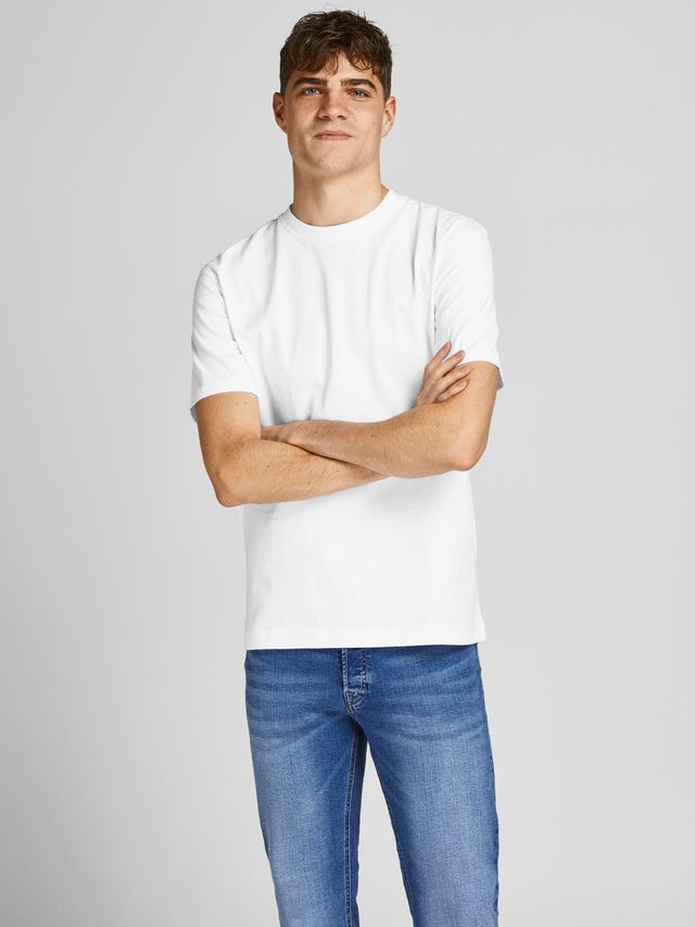 Jack & Jones Relaxed Fit O-Neck T-Shirt - 12190467