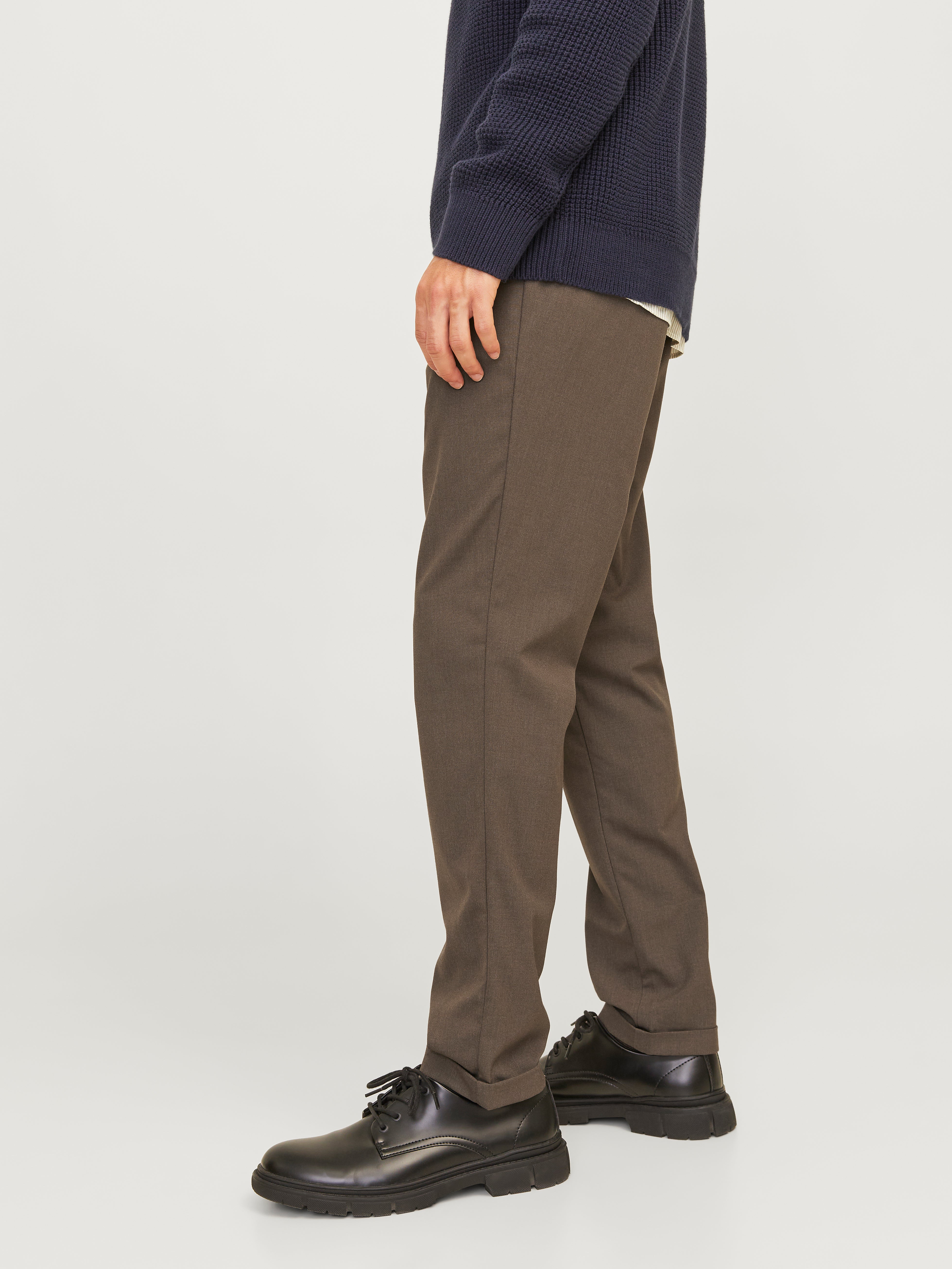 Slim Fit Pants | Dark Grey | Jack & Jones® Slim Fit Pants | Dark Grey | Jack & Jones®