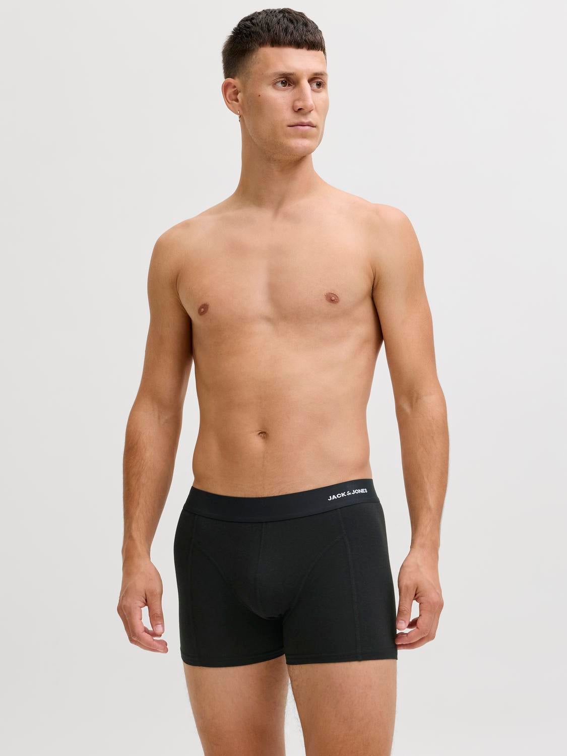 3-pack Plain Bamboo Boxers | Jack & Jones