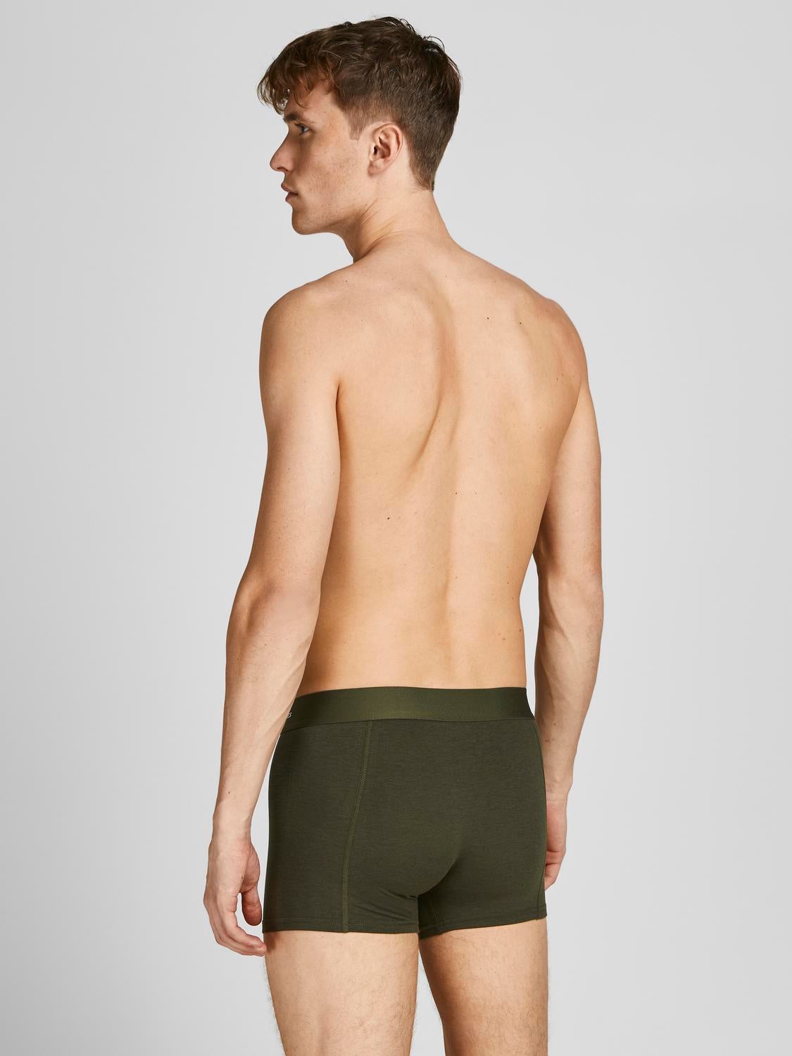 3-pack Plain Bamboo Boxers | Jack & Jones