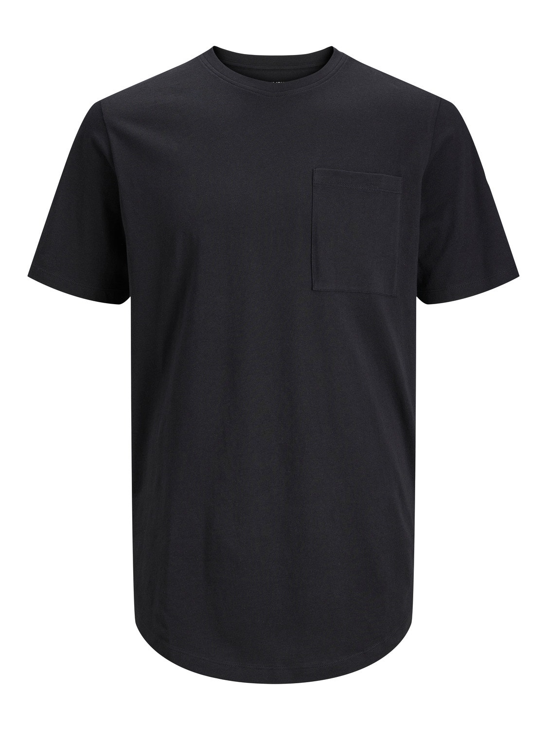 Jack & Jones T-shirt Noa Col rond Coupe longue -Black - 12210945