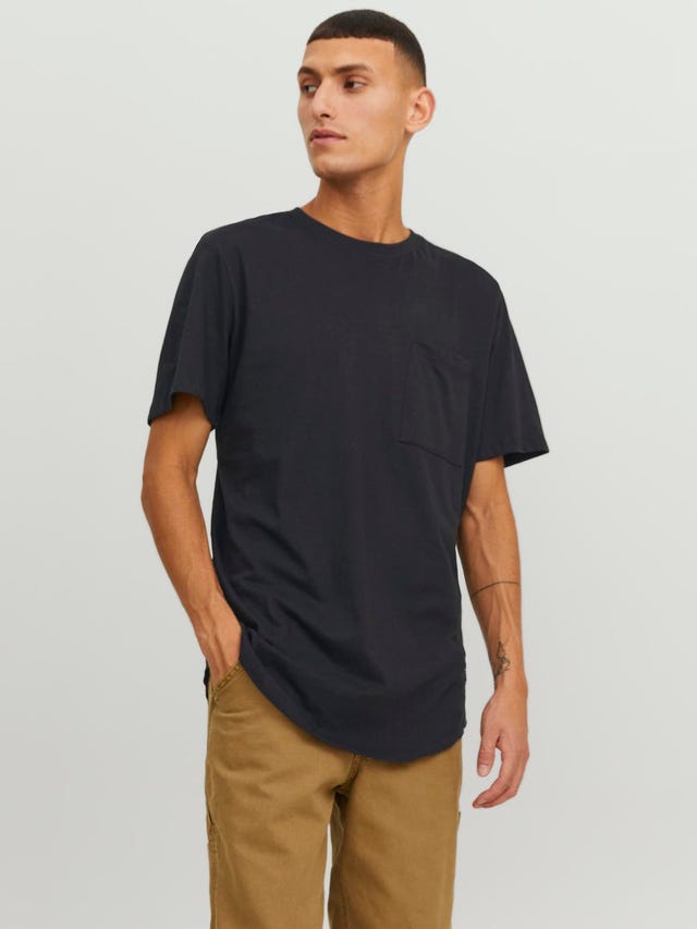 Jack & Jones Long Line Fit O-Neck Noa T-Shirt - 12210945