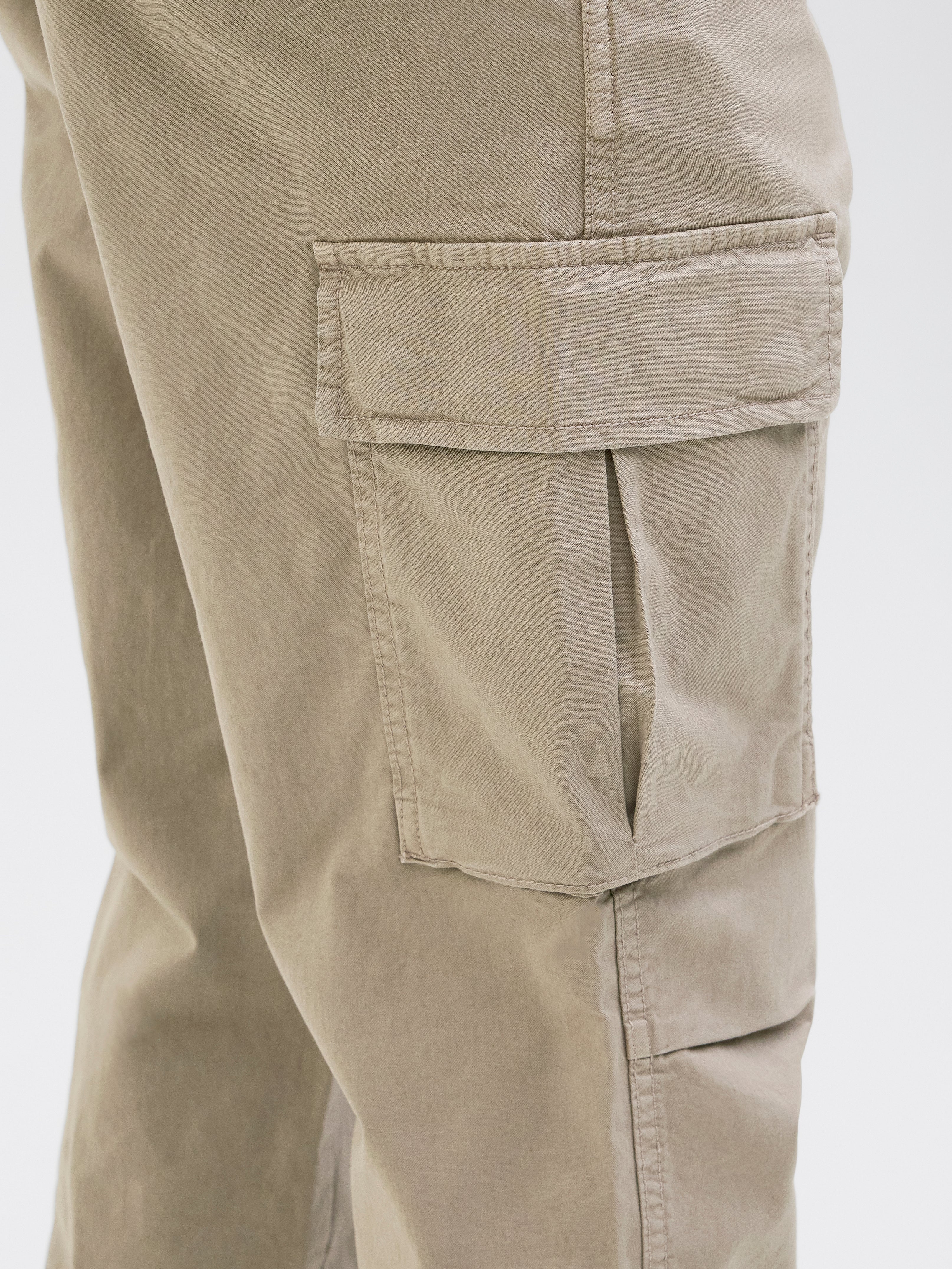 Tapered Fit Cargo Pants Beige Jack Jones®
