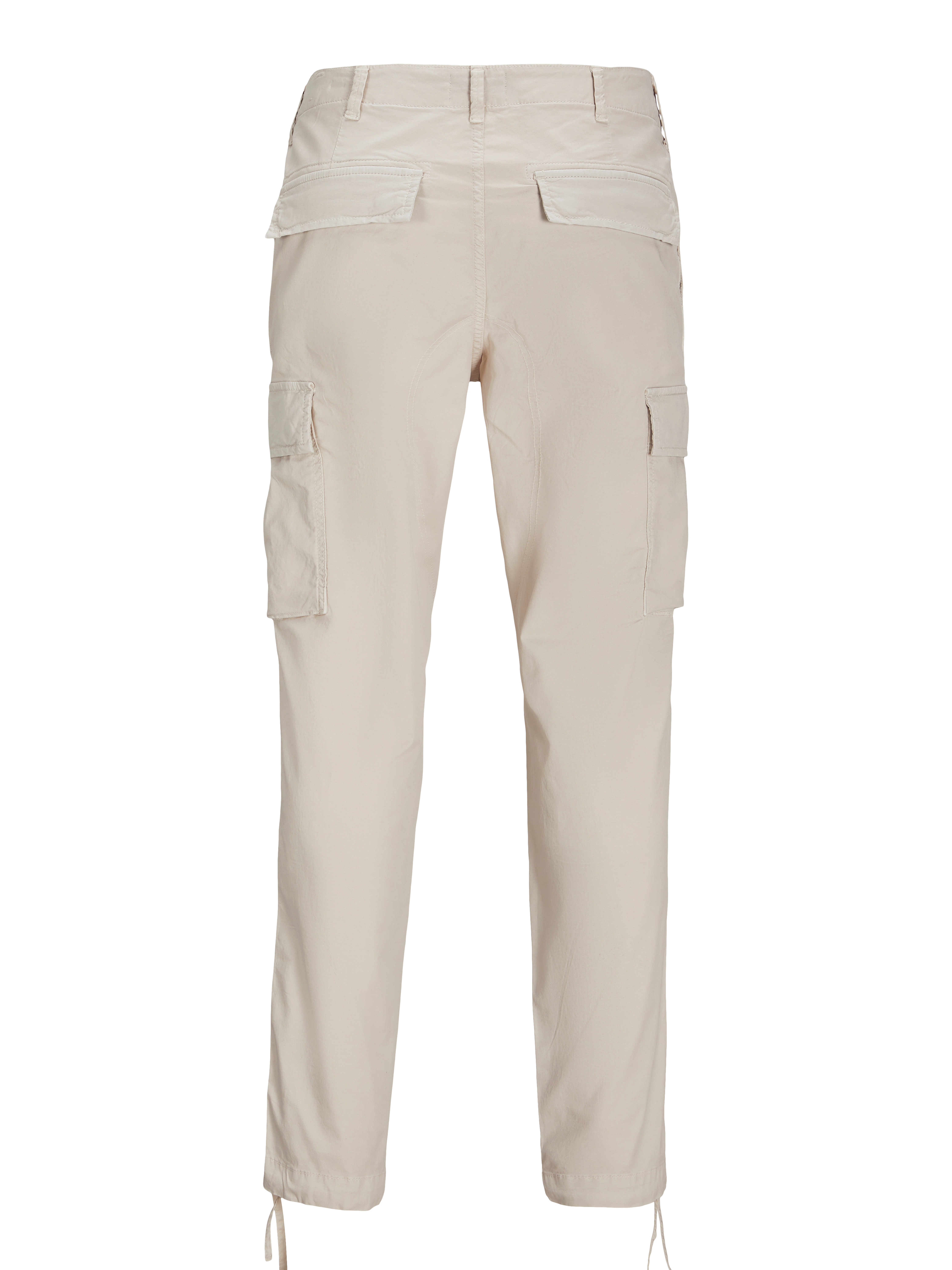 Tapered Fit Cargo Pants | Light Grey | Jack & Jones®