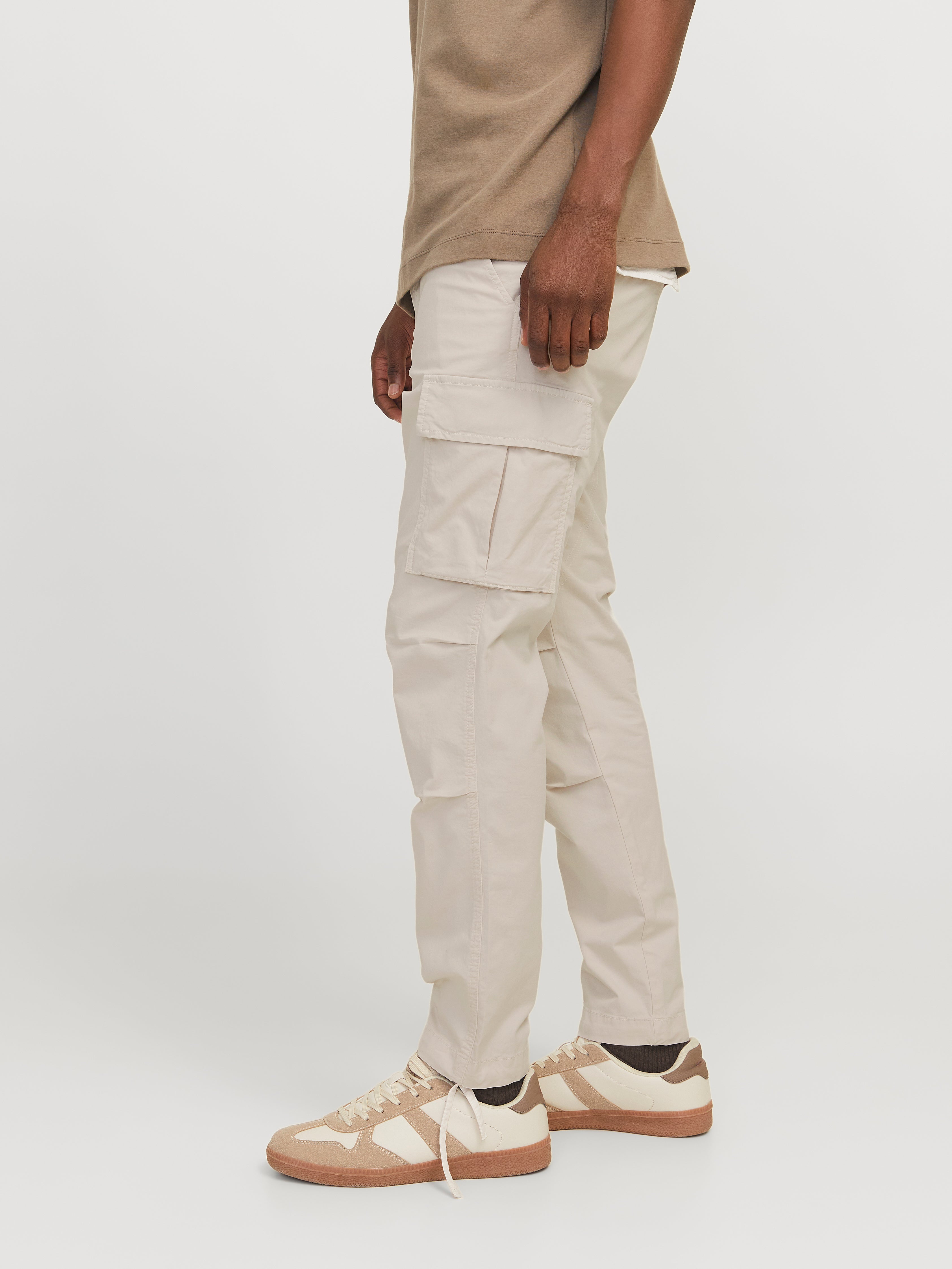 【oan】Bellows Fit Cargo Pants Relaxed Fit Cargo Pants | Black | Jack & Jones®