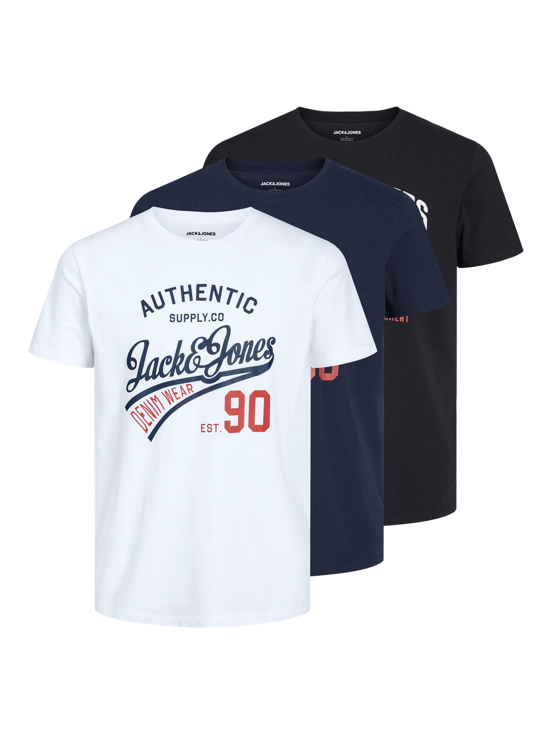 Regular Fit Round neck Set sleeves T-shirt | Jack & Jones