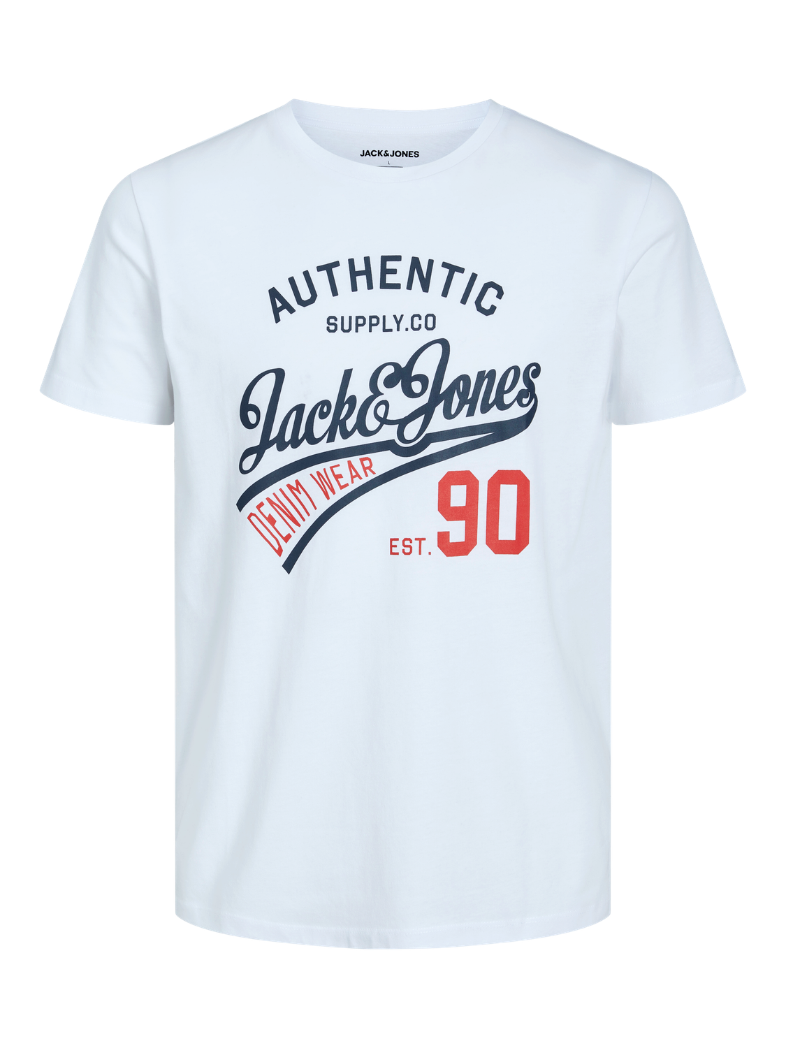 Regular Fit Round neck Set sleeves T-shirt | Jack & Jones