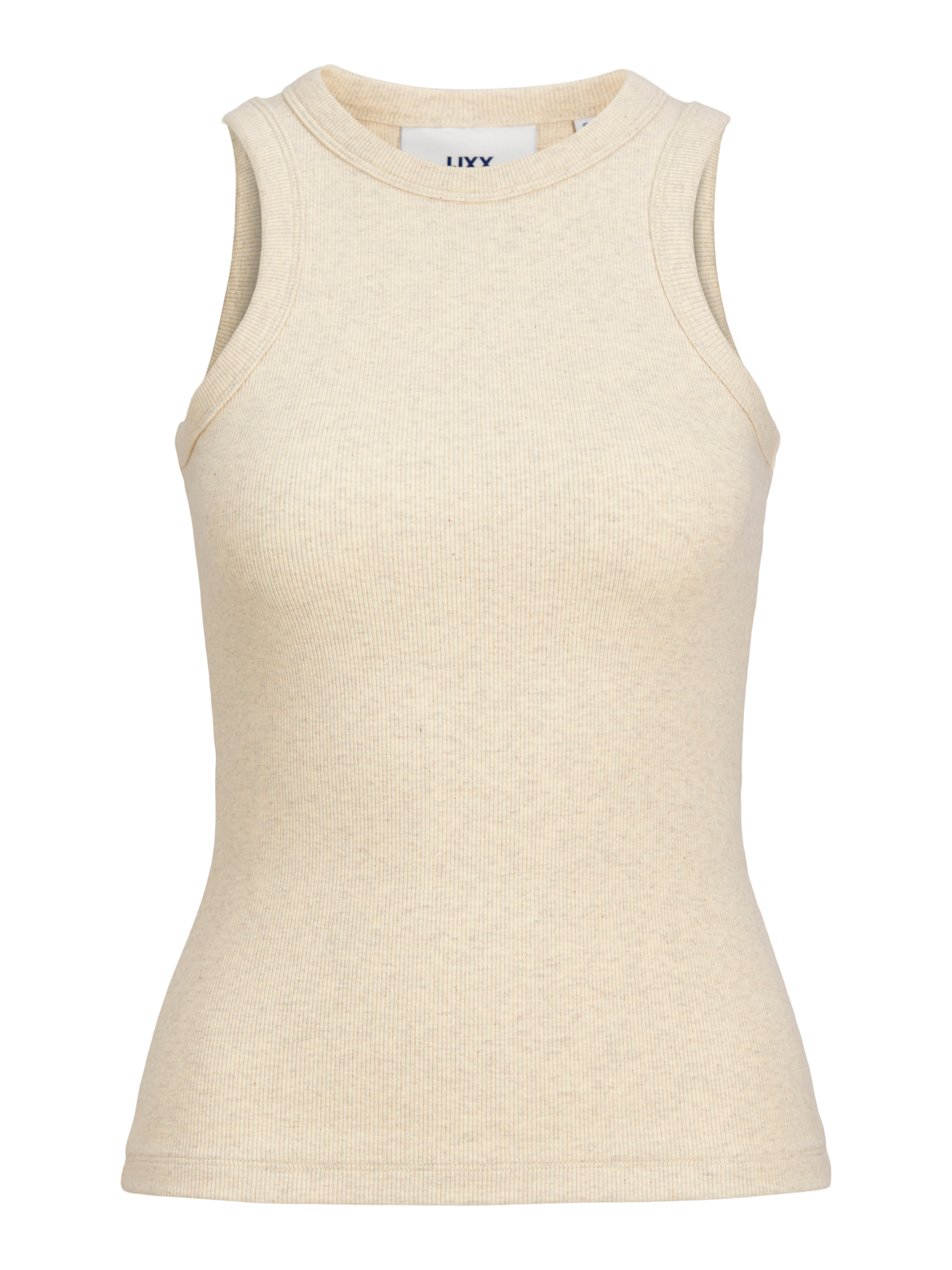 Rib Fit Tank Top | Light Grey | Jack & Jones®