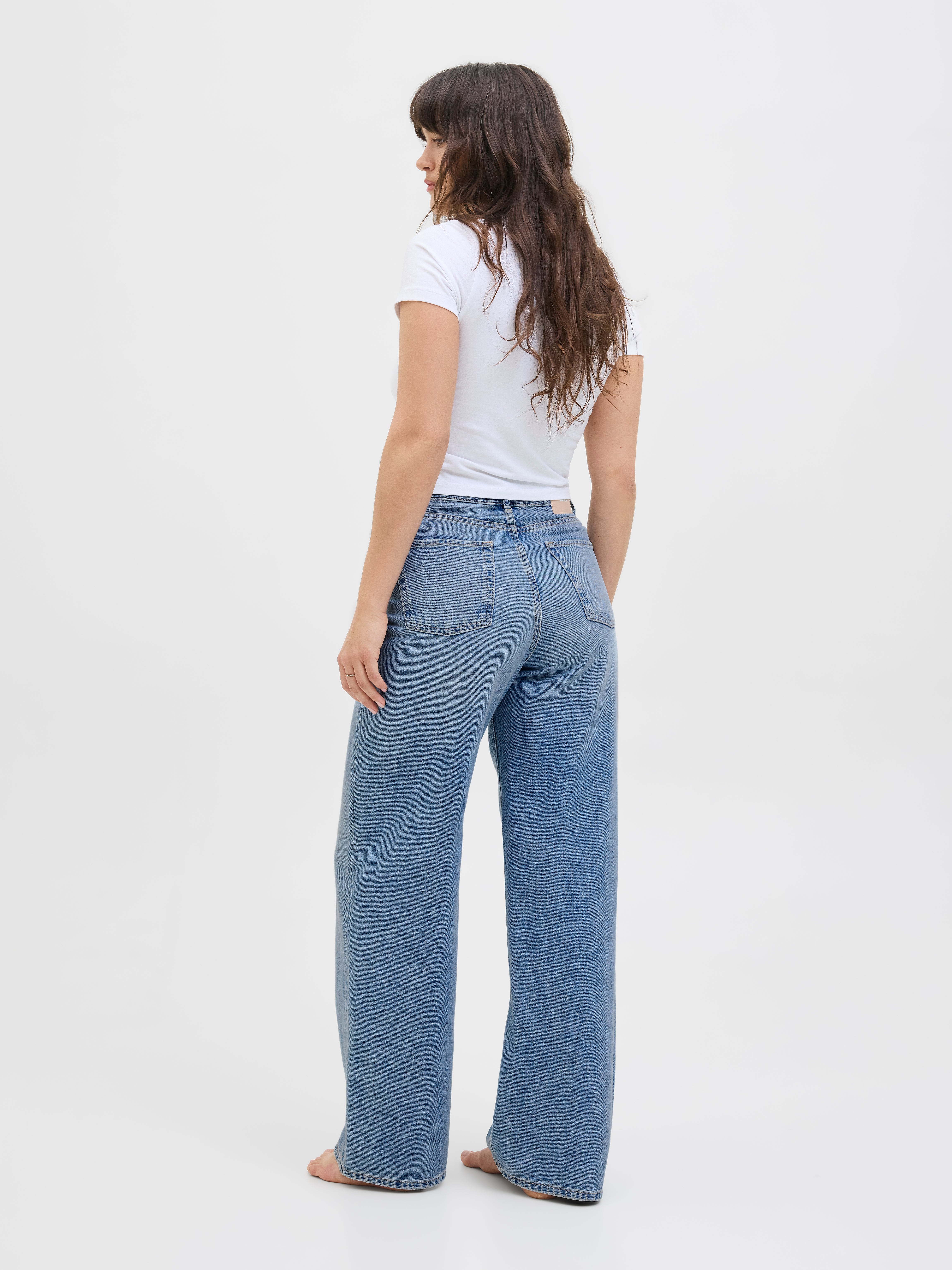 Wide-Leg Fit High waist Jeans | Jack & Jones®