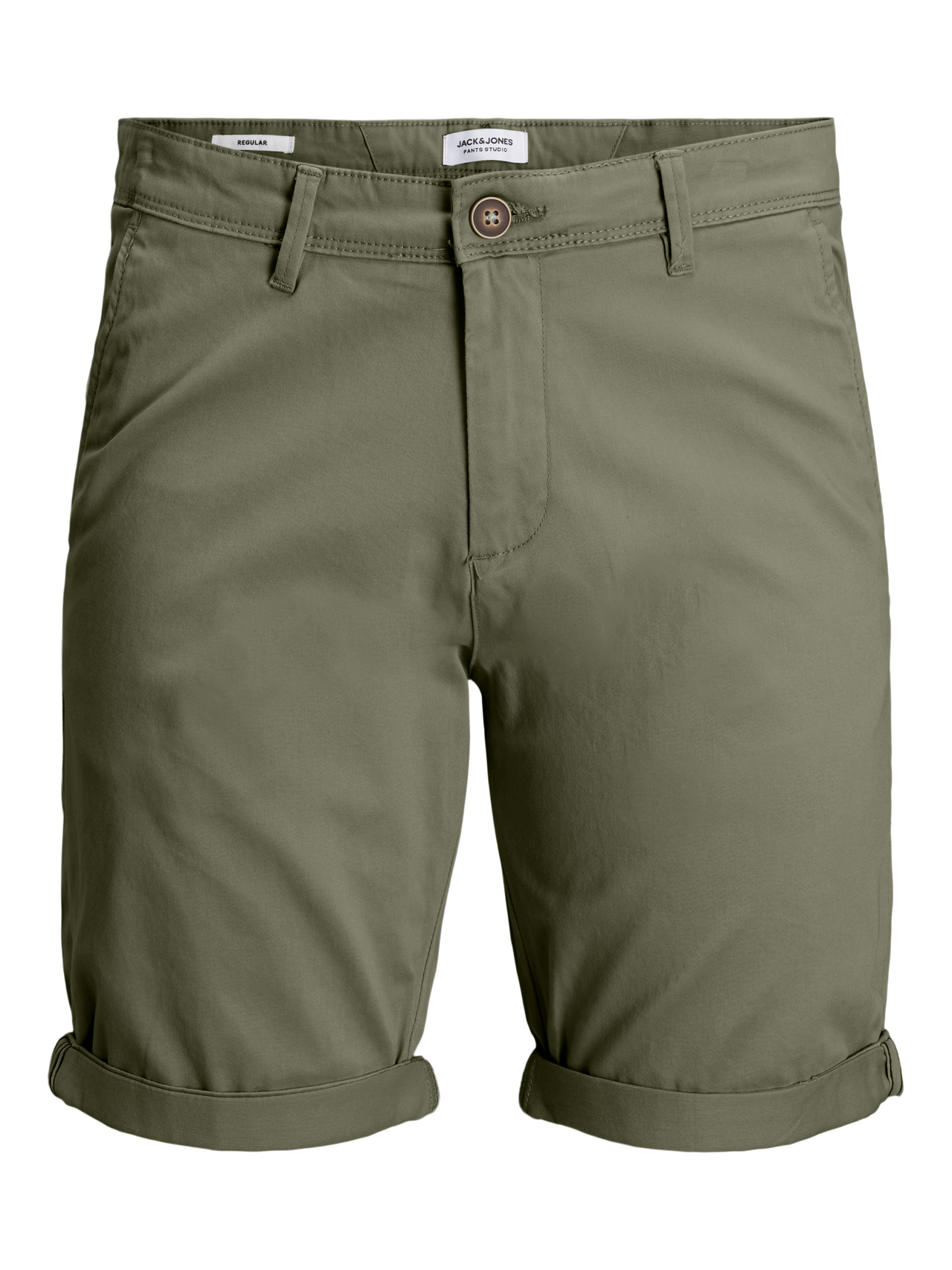 Jack & Jones Regular Fit Chino shorts -Deep Lichen Green - 12229794