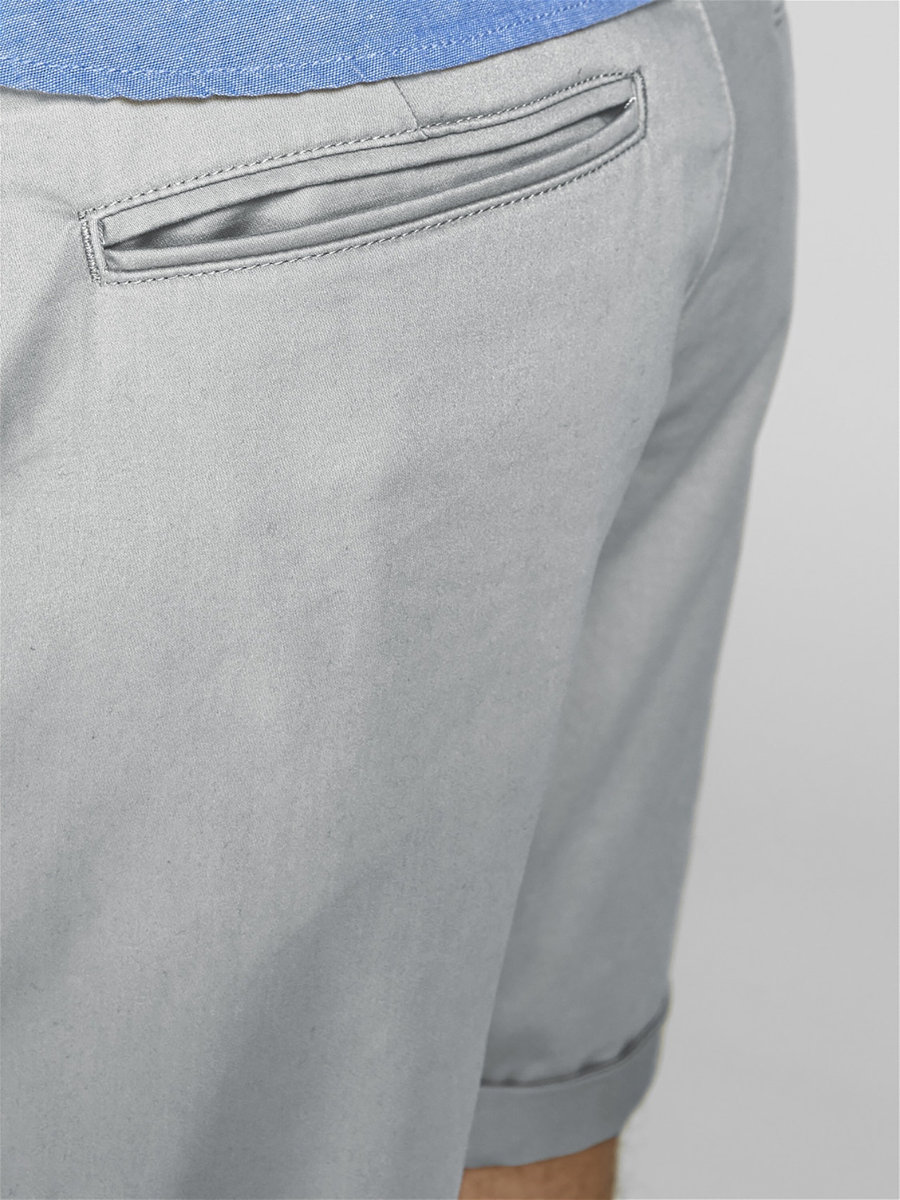 Jack & Jones Regular Fit Chino shorts -Ultimate Grey - 12229794