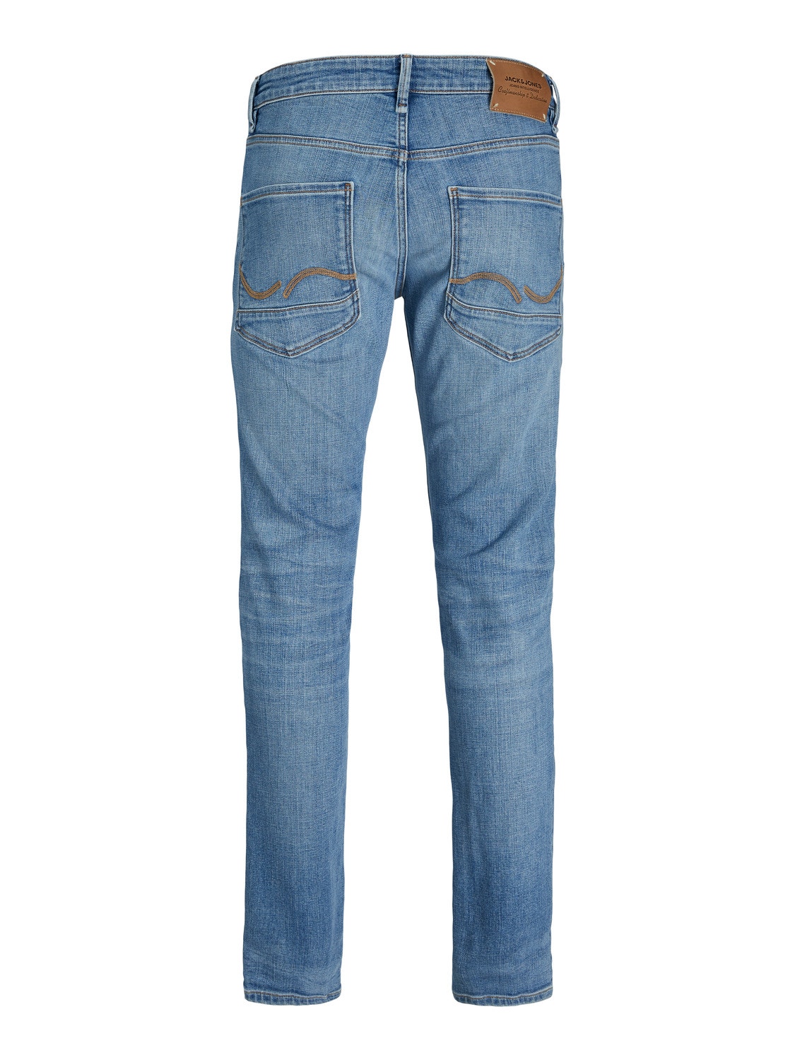 Jack & Jones Slim Straight Fit Jeans -Blue Denim - 12229815