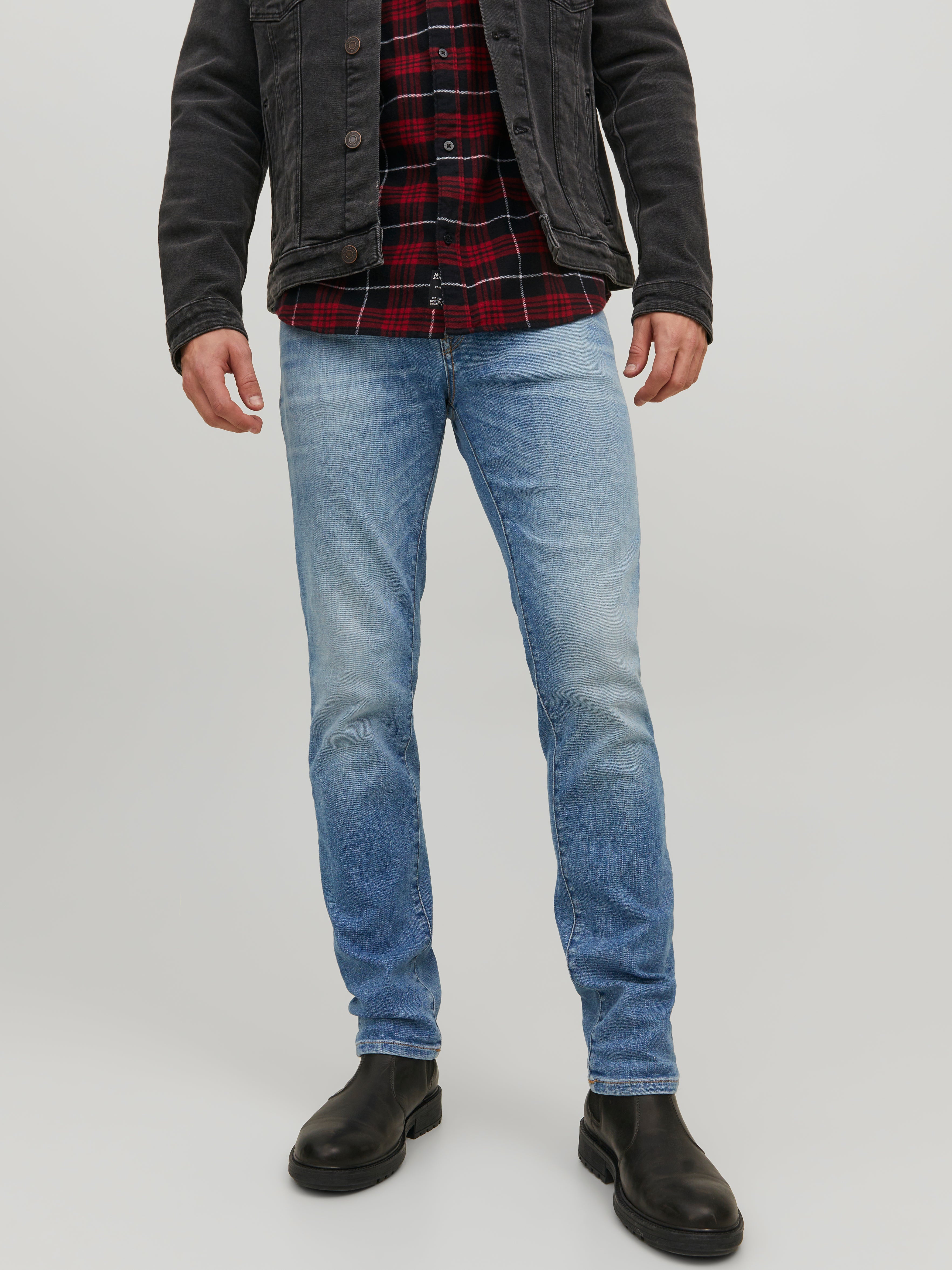 TIM 074 Slim Straight Fit Jeans | Jack & Jones®