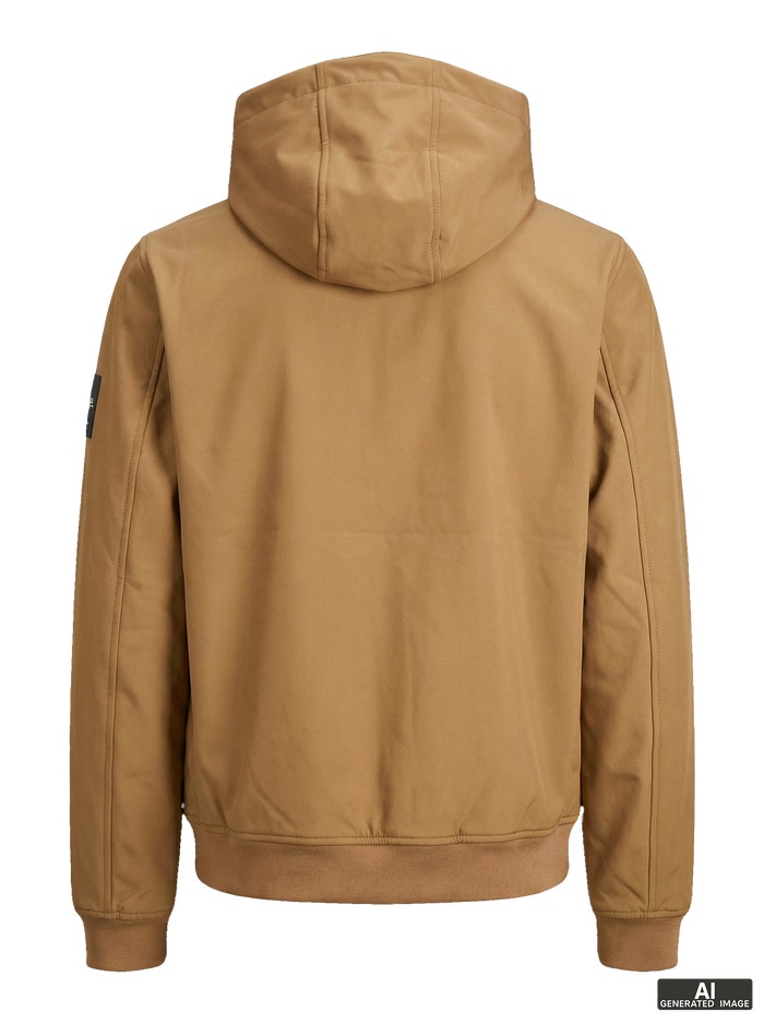 Adjustable hood Jacket | Light Brown | Jack & Jones® Adjustable hood Jacket | Light Brown | Jack & Jones®