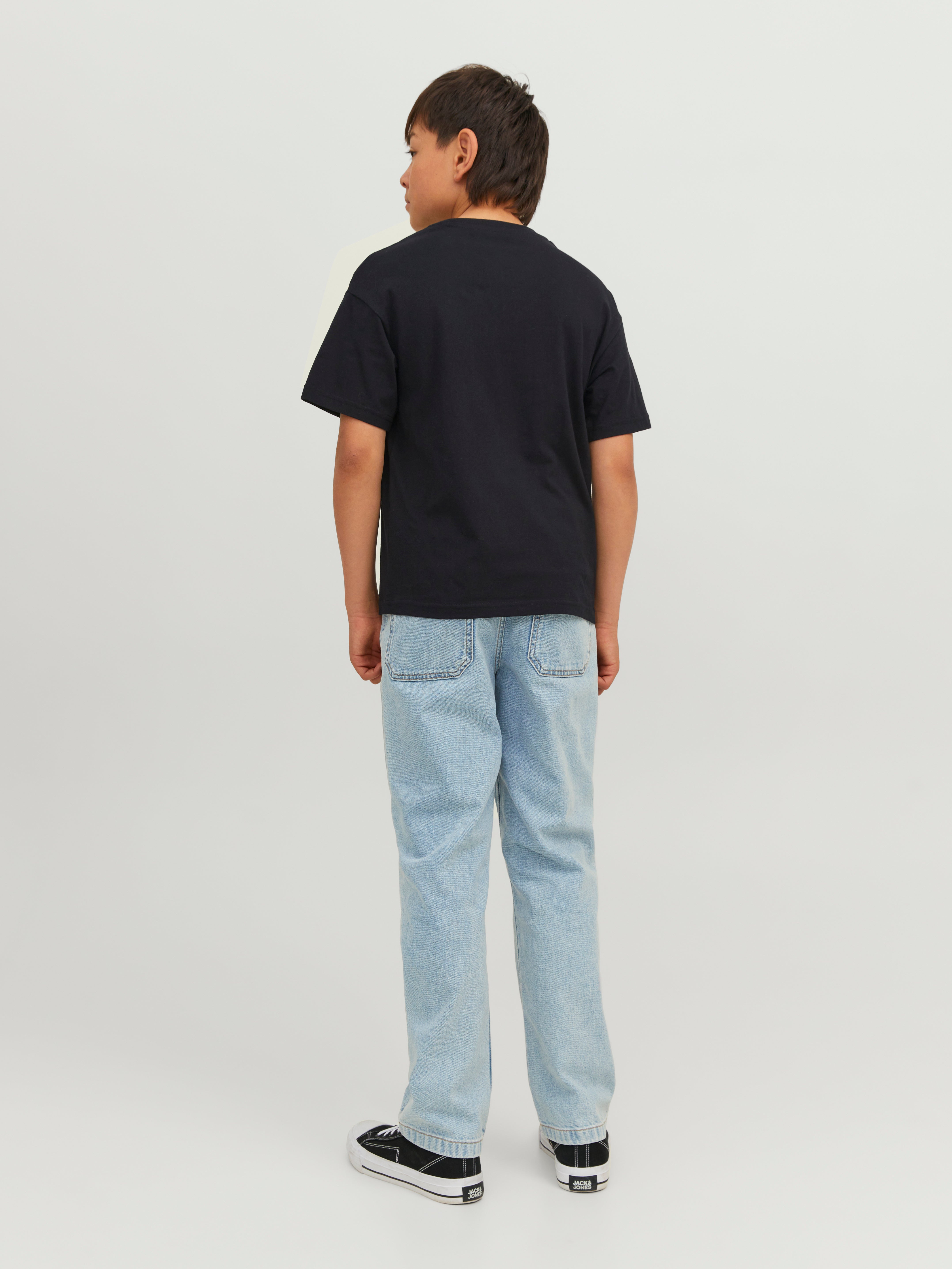 T-shirts Coupe décontractée Col rond Junior | Jack & Jones