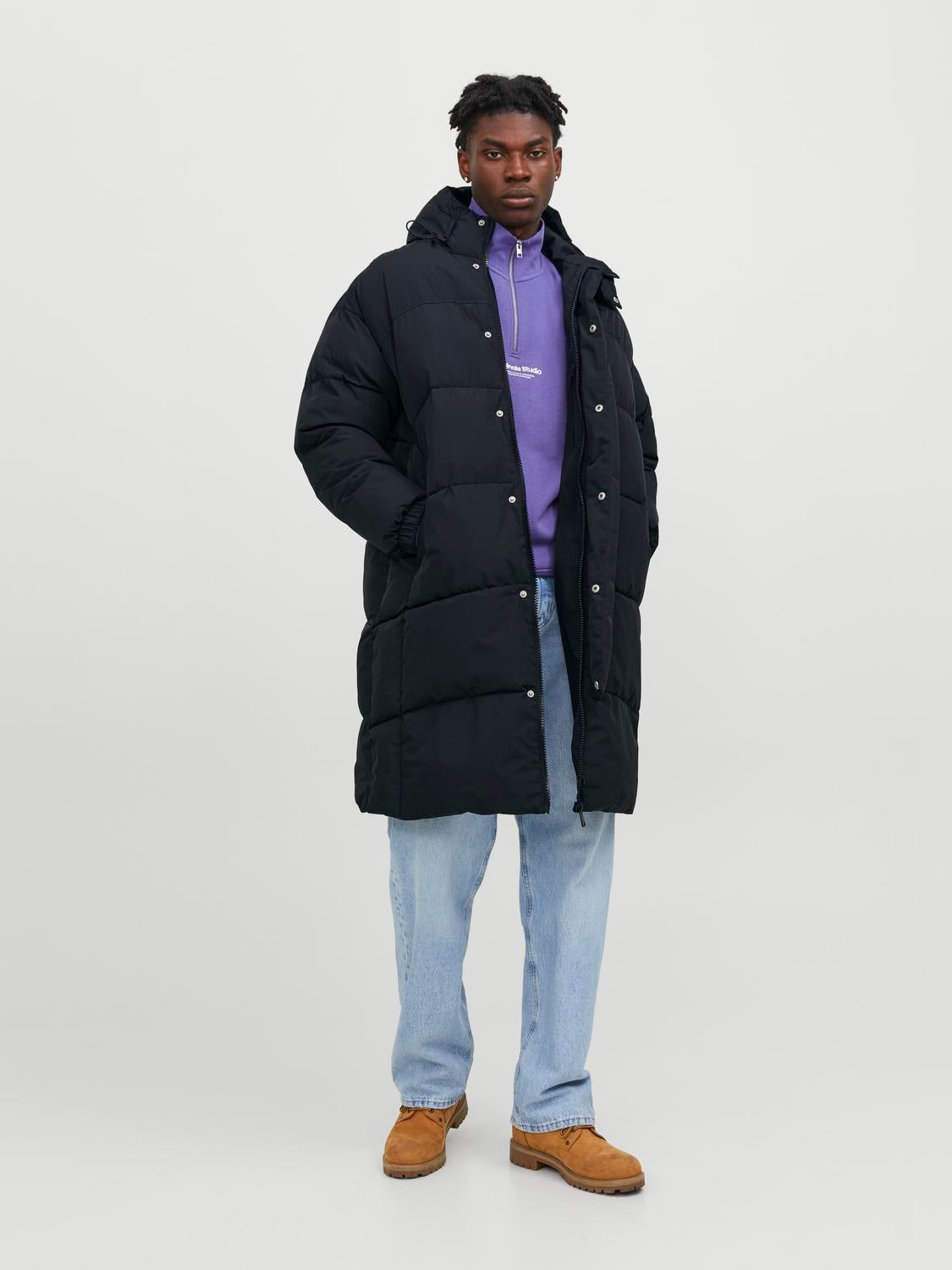 Regular Fit Adjustable hood Puffer jacket | Jack & Jones