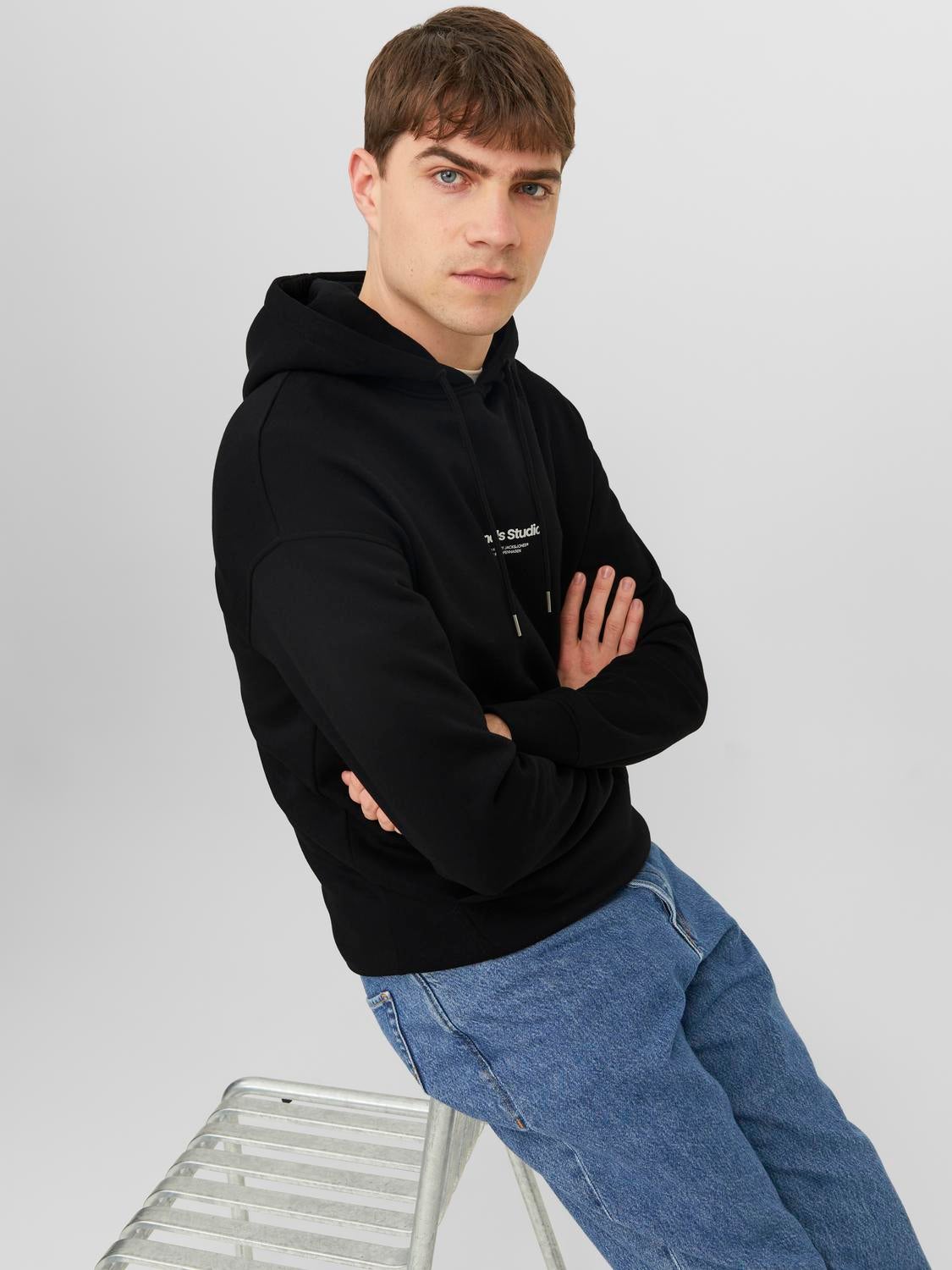 Relaxed Fit Hoodie Sweatshirt | Jack & Jones®