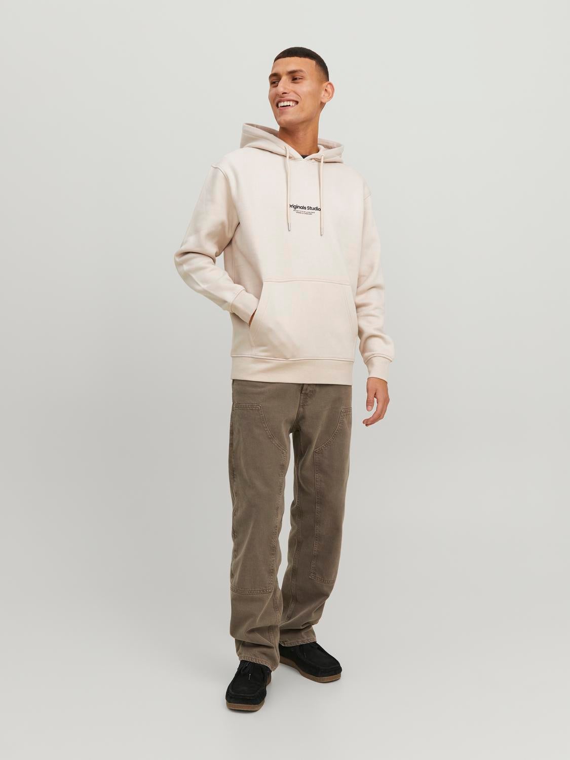 Relaxed Fit Hoodie Sweatshirt | Jack & Jones