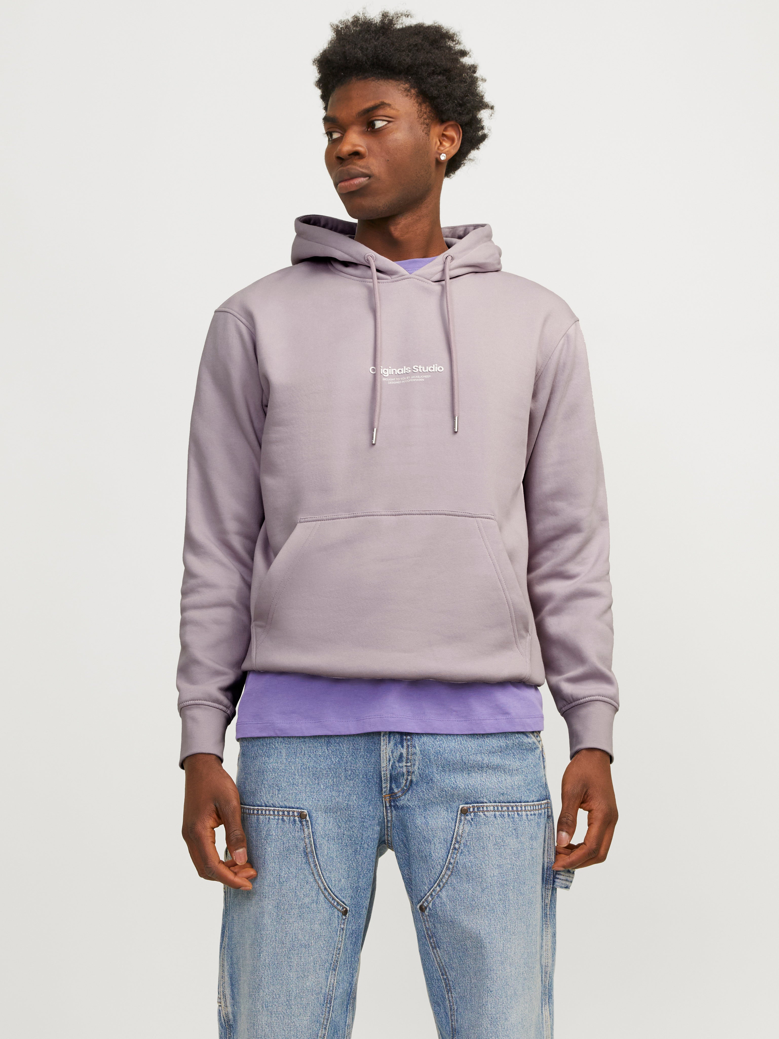 Relaxed Fit Hoodie Sweatshirt | Jack & Jones