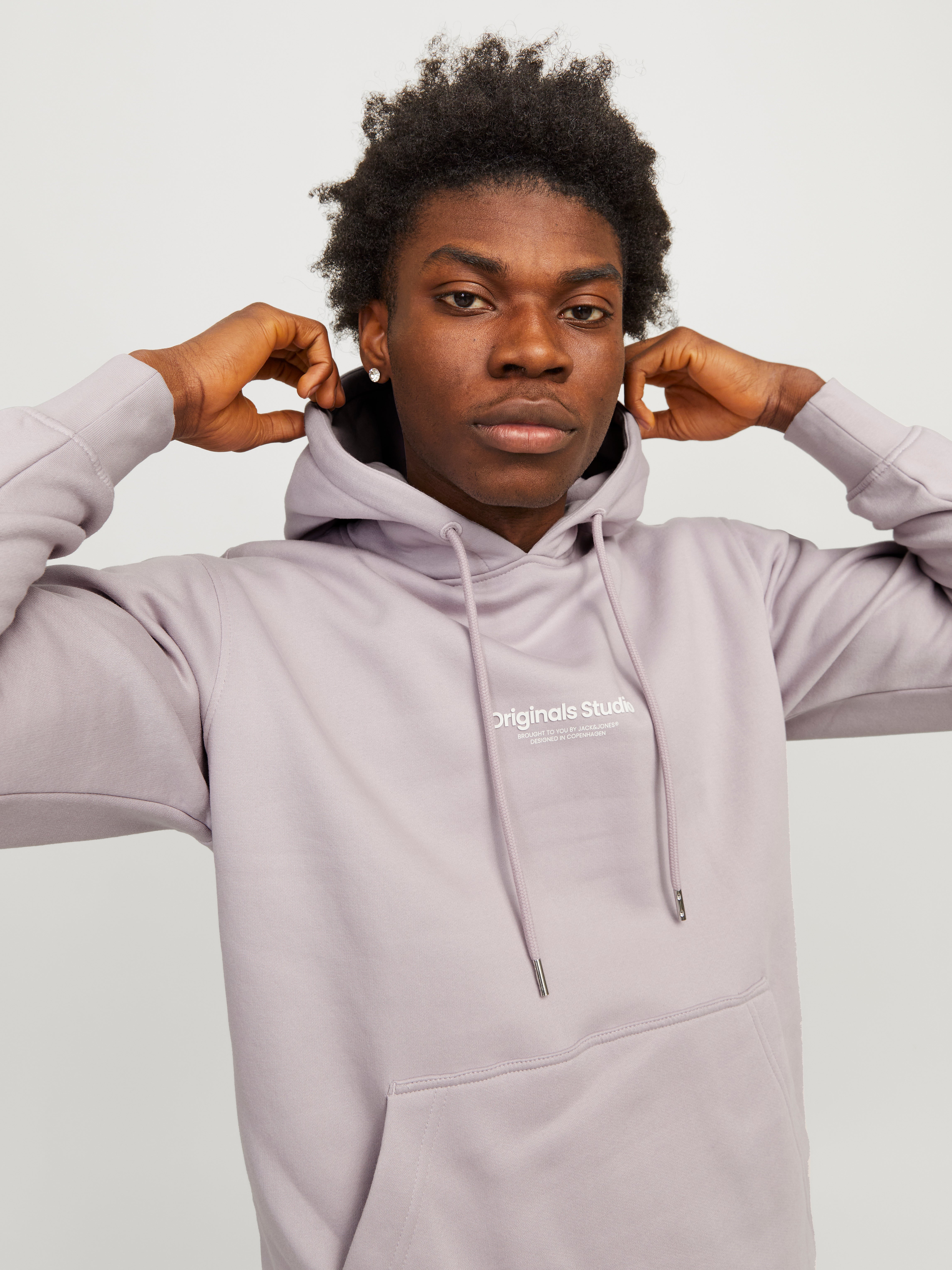 Relaxed Fit Hoodie Sweatshirt | Jack & Jones