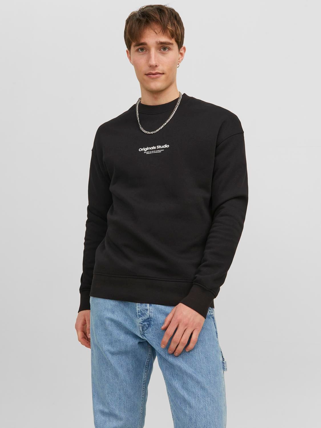 Relaxed Fit Crew neck Sweatshirt | Jack & Jones®