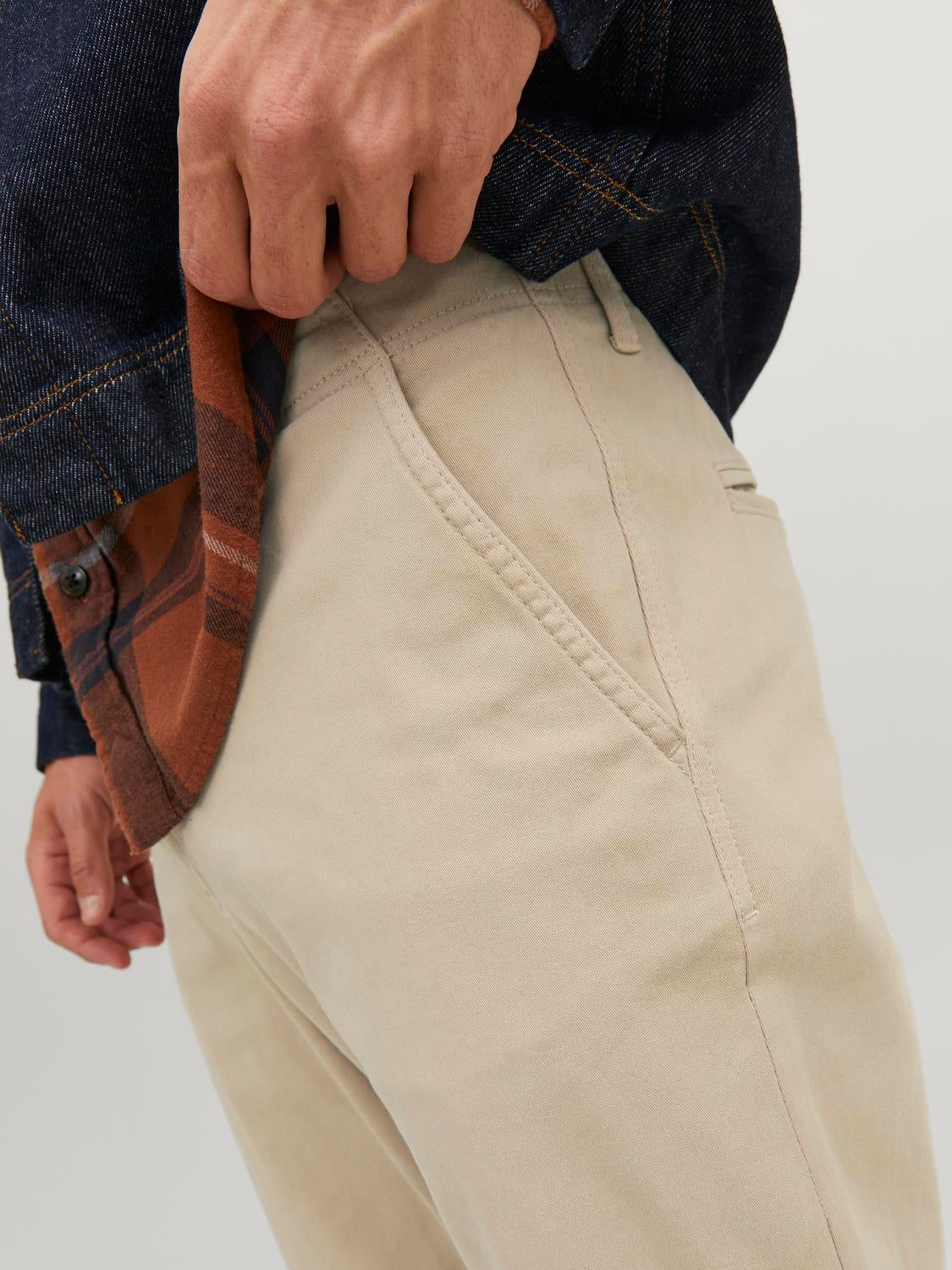 Tim tapered chino pants - Total Eclipse