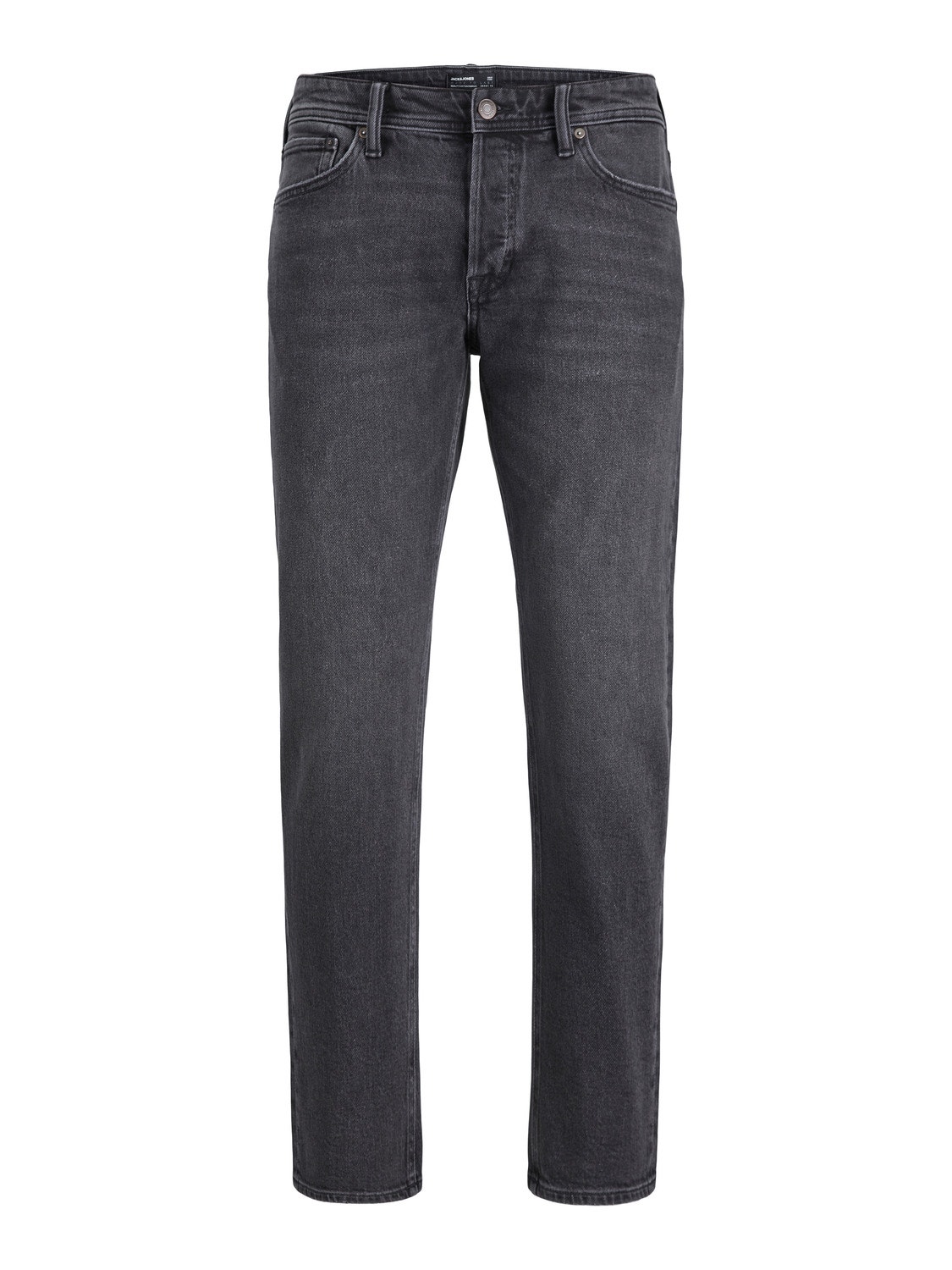 Jack & Jones Tapered fit - Cropped Jeans -Black Denim - 12243673