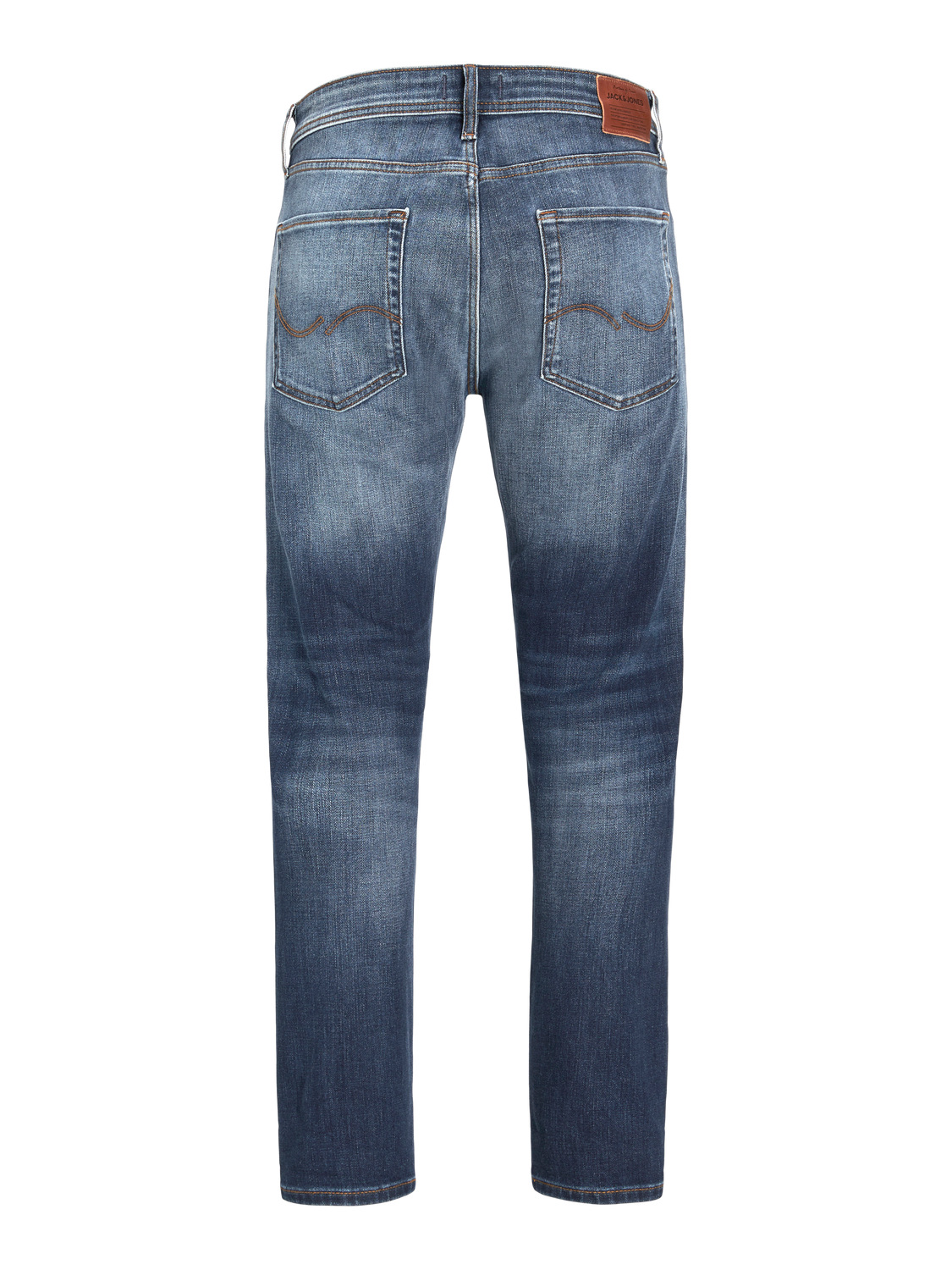Jack & Jones Tapered fit - Cropped Jeans -Blue Denim - 12243678