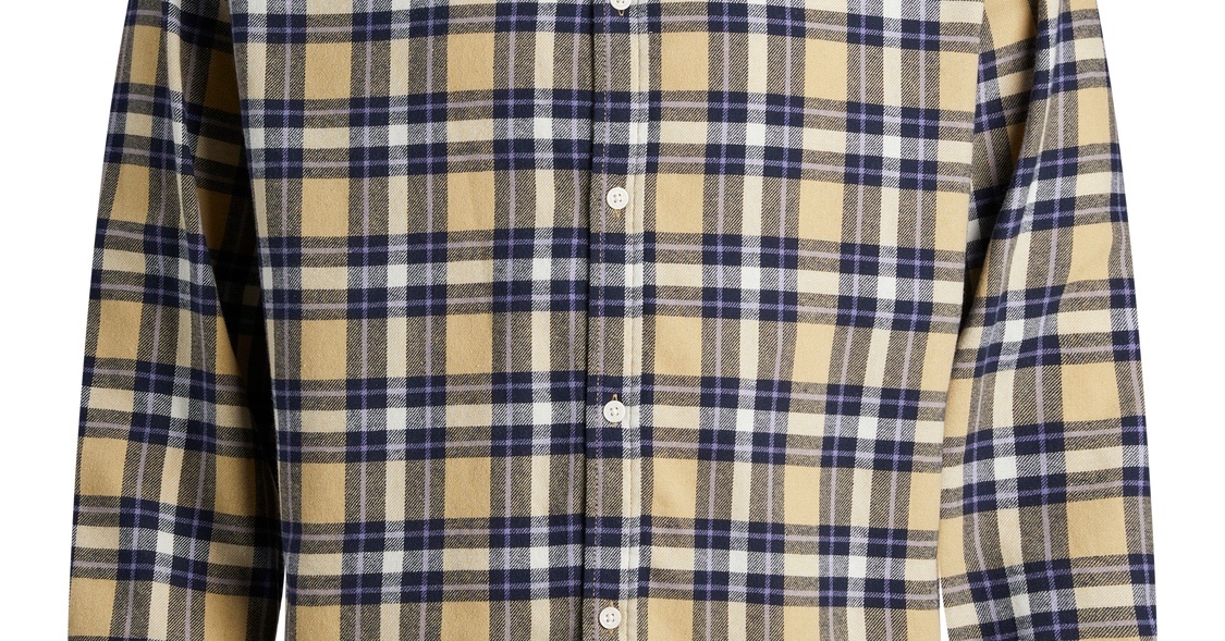 トップス W broadcloth trad check shirt 2 OVY Sunflower CPO Check Shirt - Multi - Due West